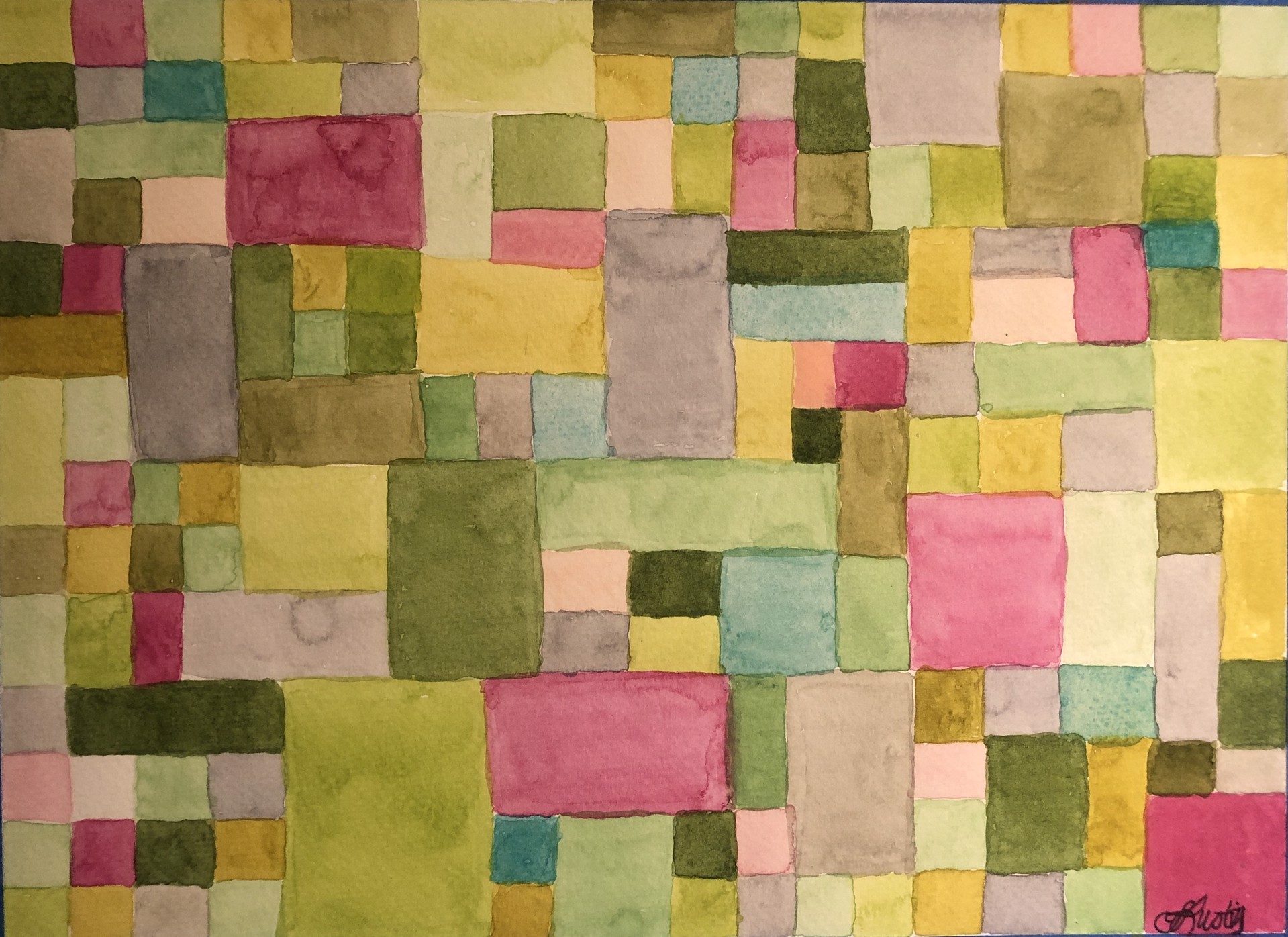 Geometric Pattern II by Steven Lustig