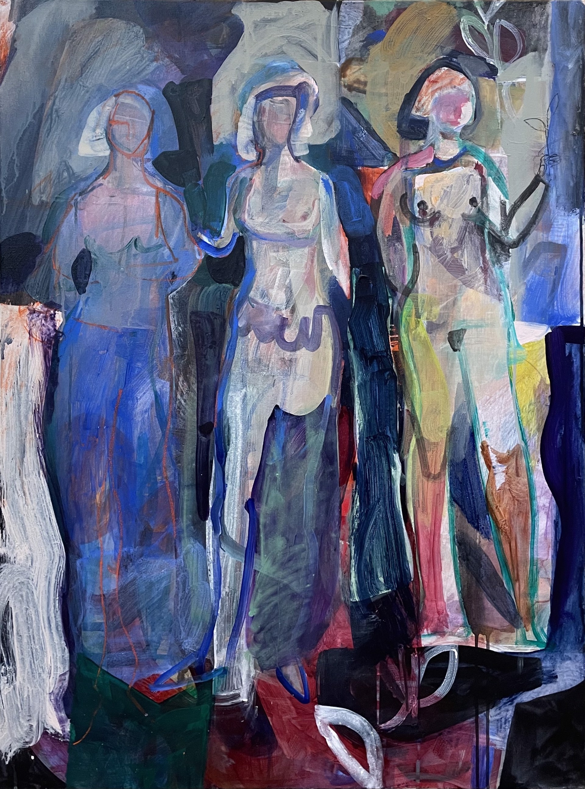Blue Muses by Andrew Portwood