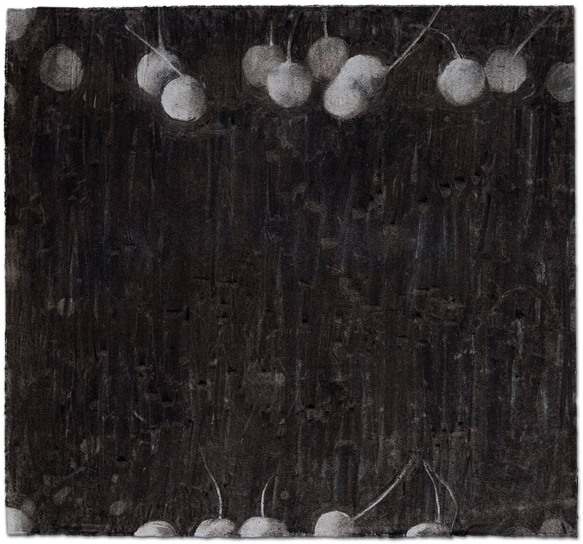 Untitled, Black Drawing #12 by Kathy Moss