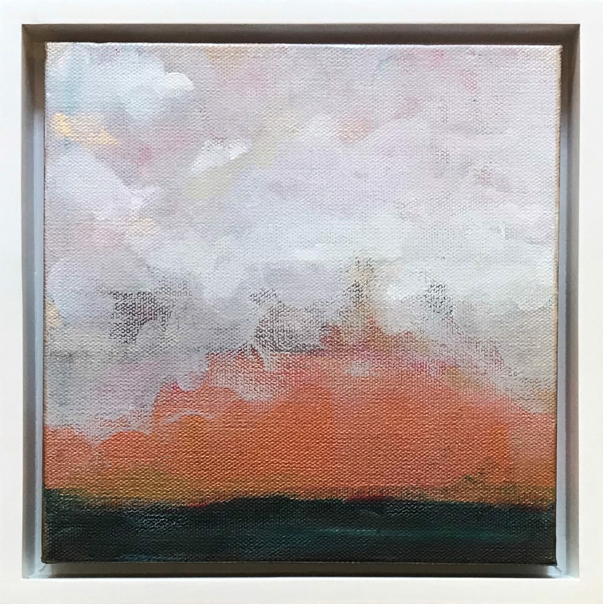 Orange Storm, framed by Leslie Poteet Busker