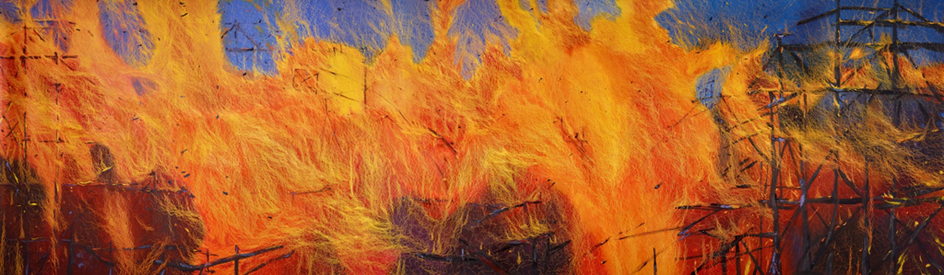 Fire M by Leigh Wen