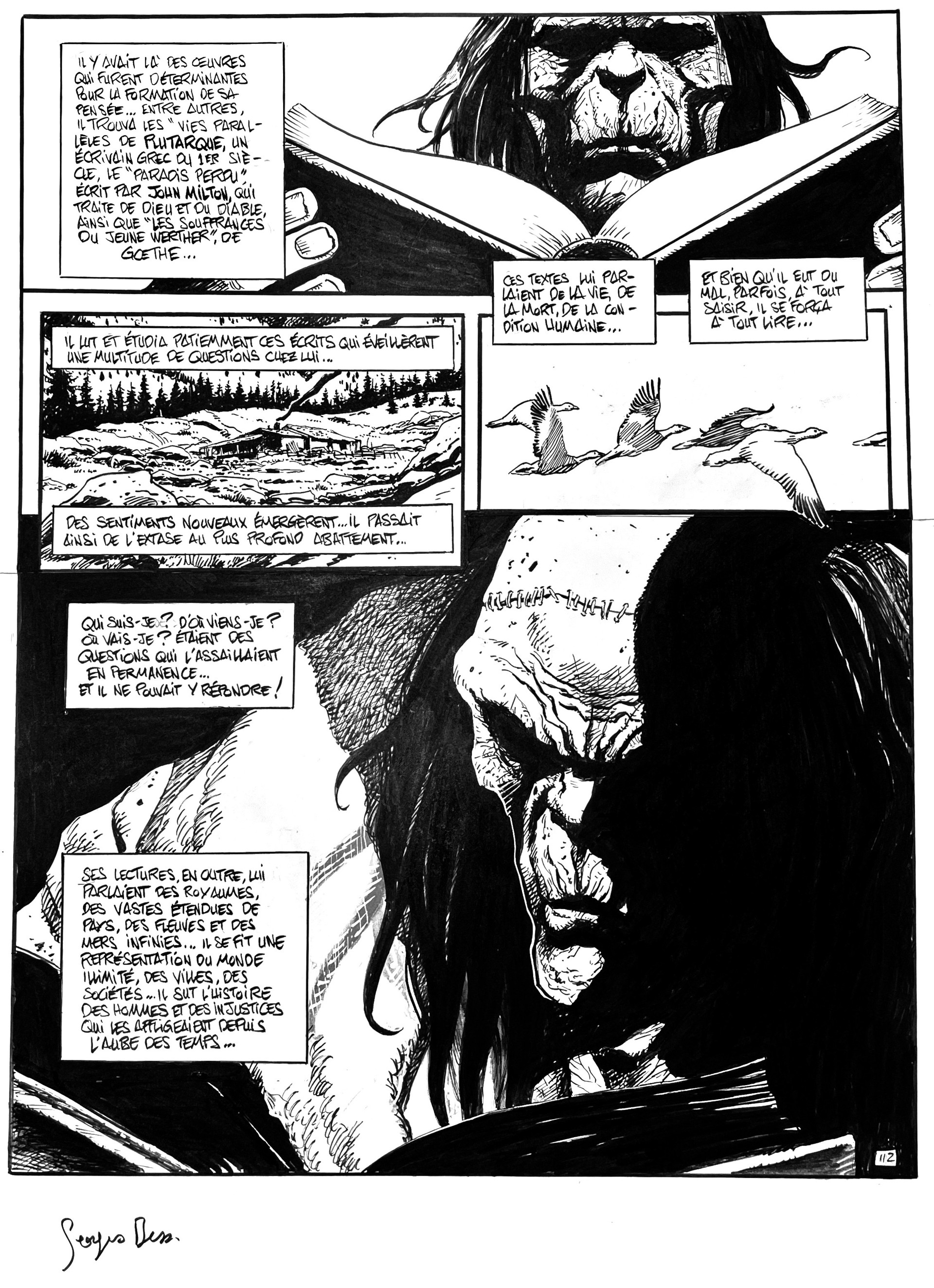 Frankenstein, Page #114 by Georges Bess