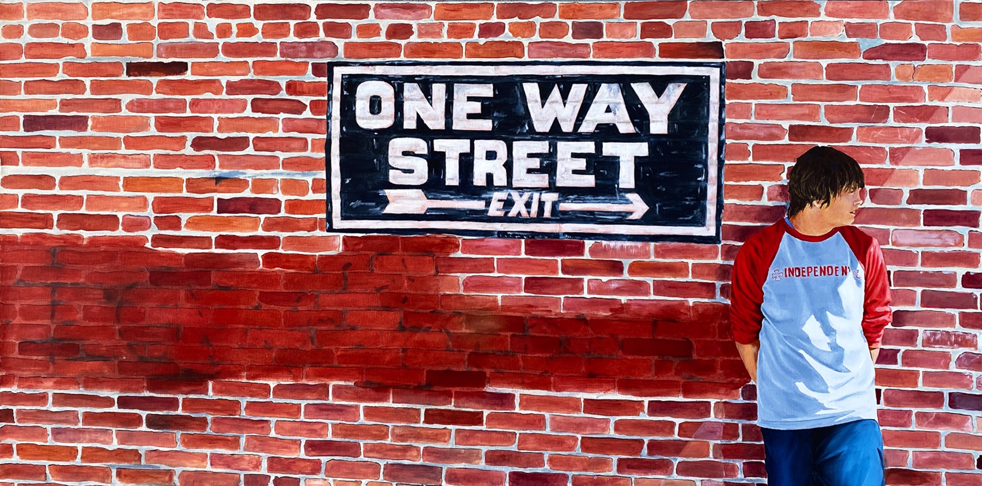 "One Way Street" by Kirk Hays by Art One Resale Inventory