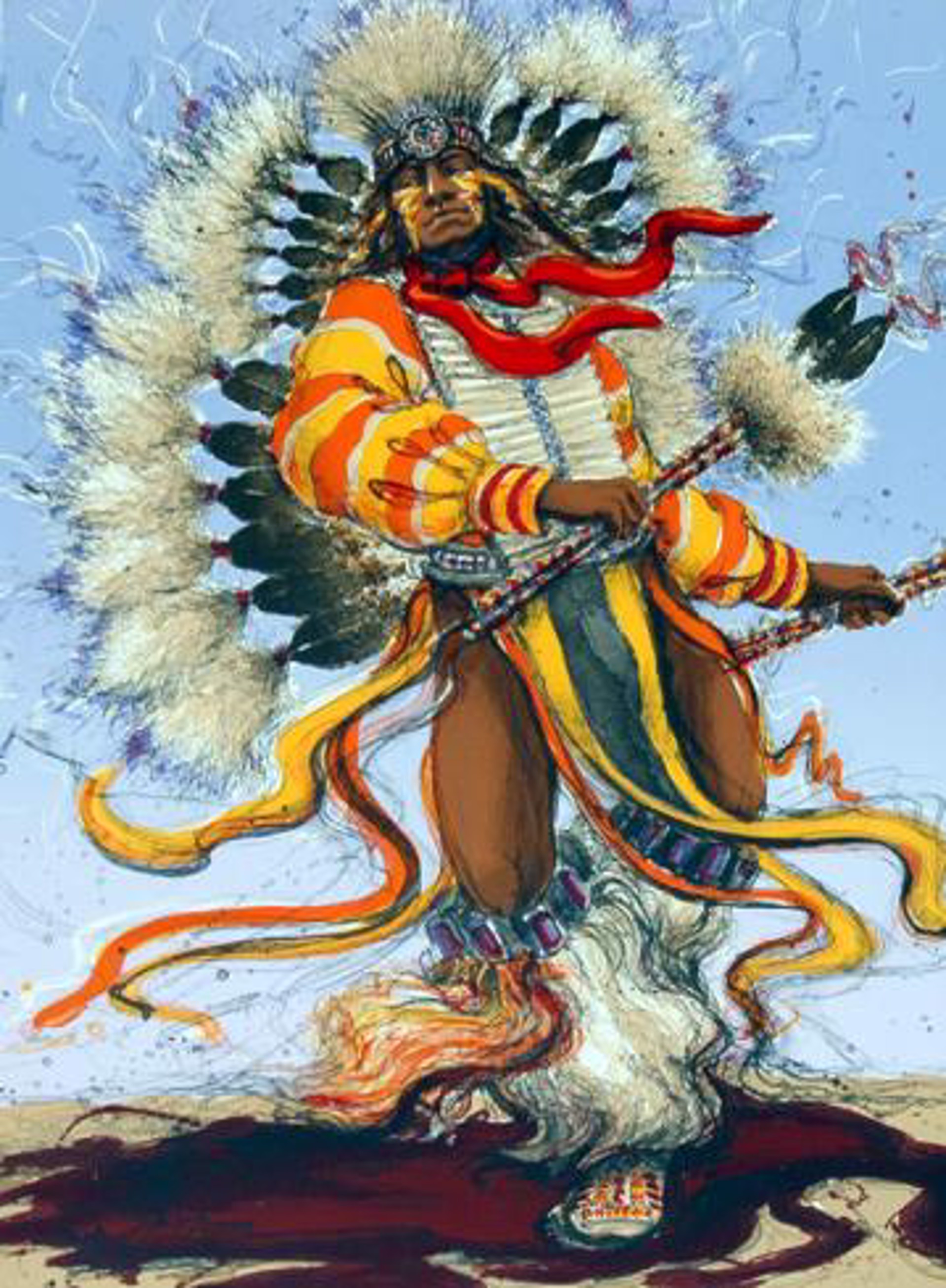 Apache Dancer by Larry Fodor