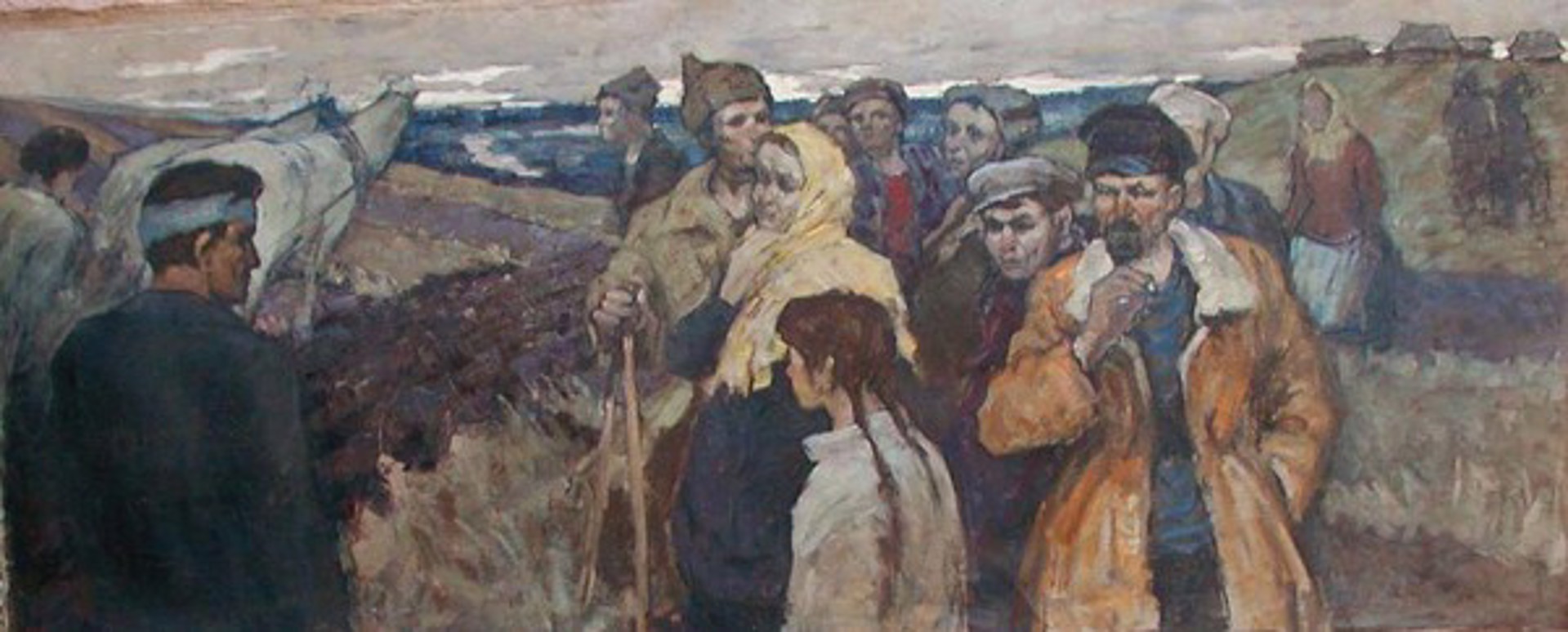 Meeting in the Field by Leonid Dudarenko