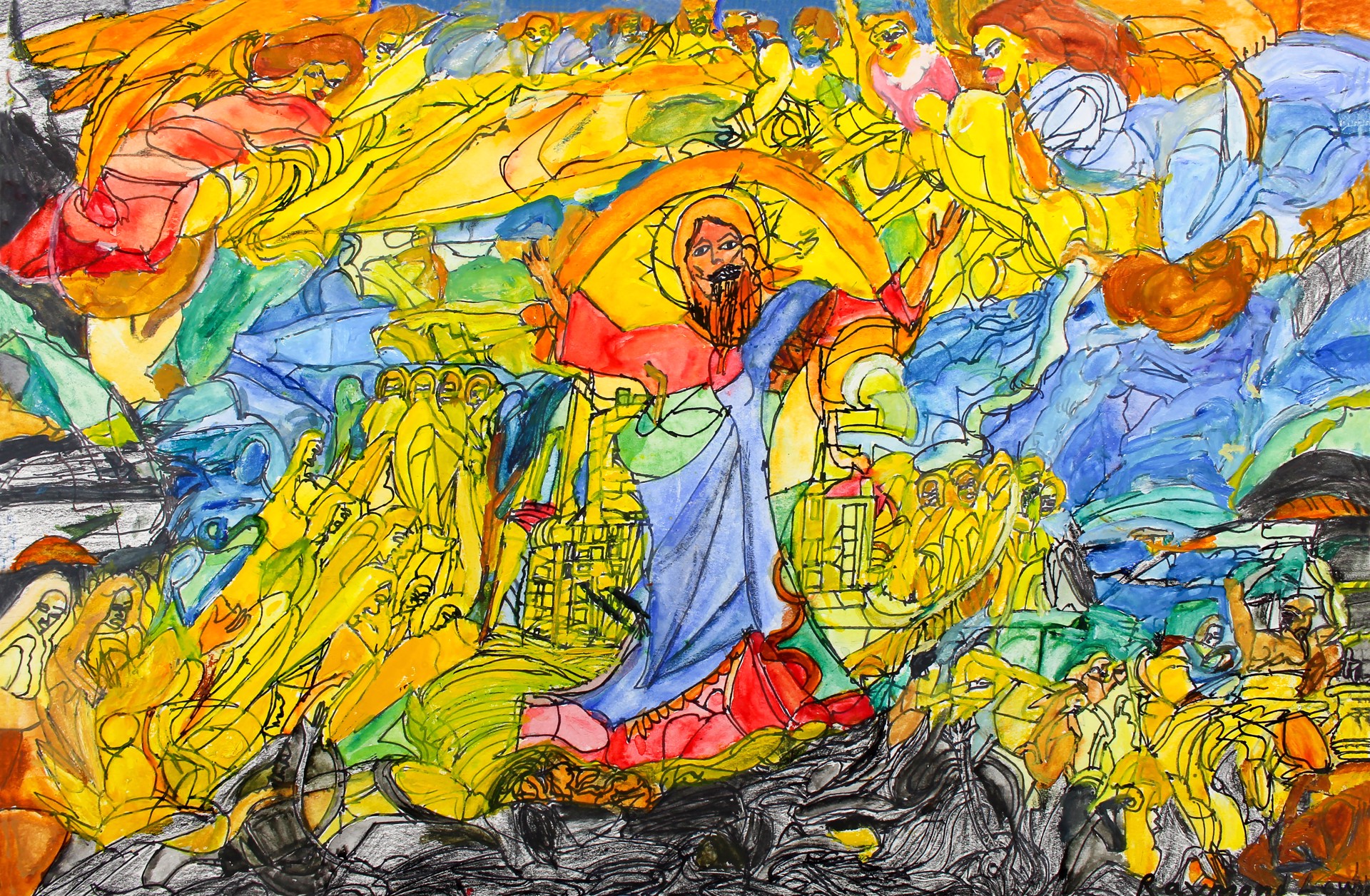 Jesus Christ by Raymond Lewis