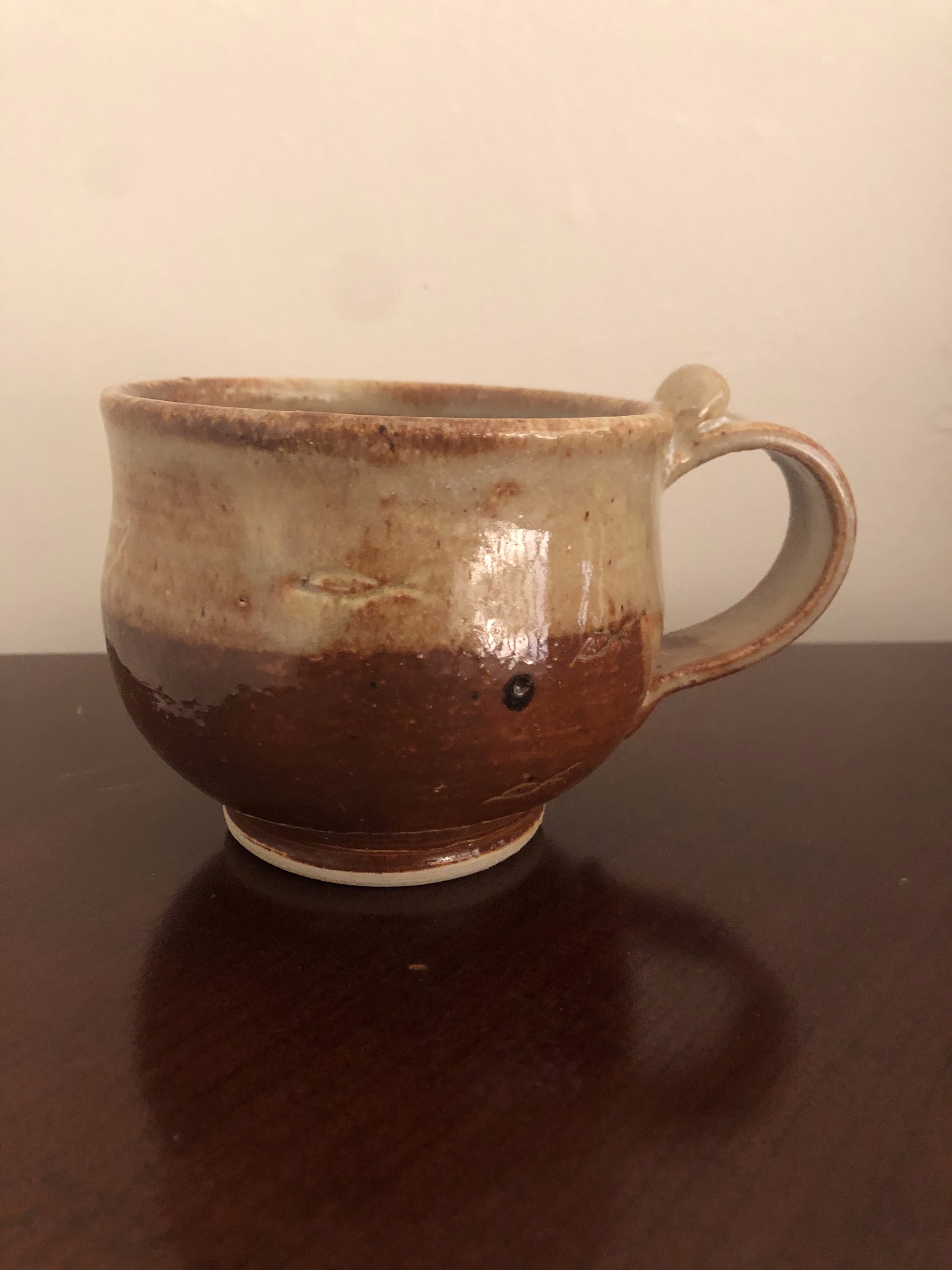 small brown mug by Sunny Shultz