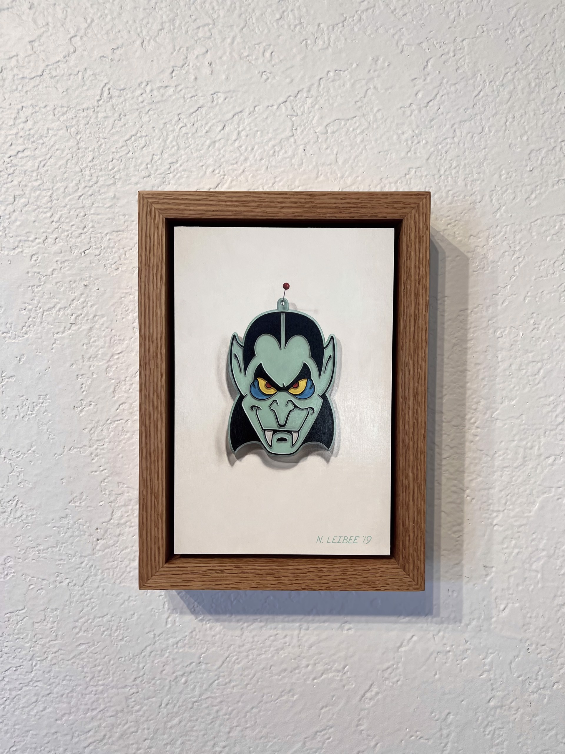 Dracula Pin by Nick Leibee