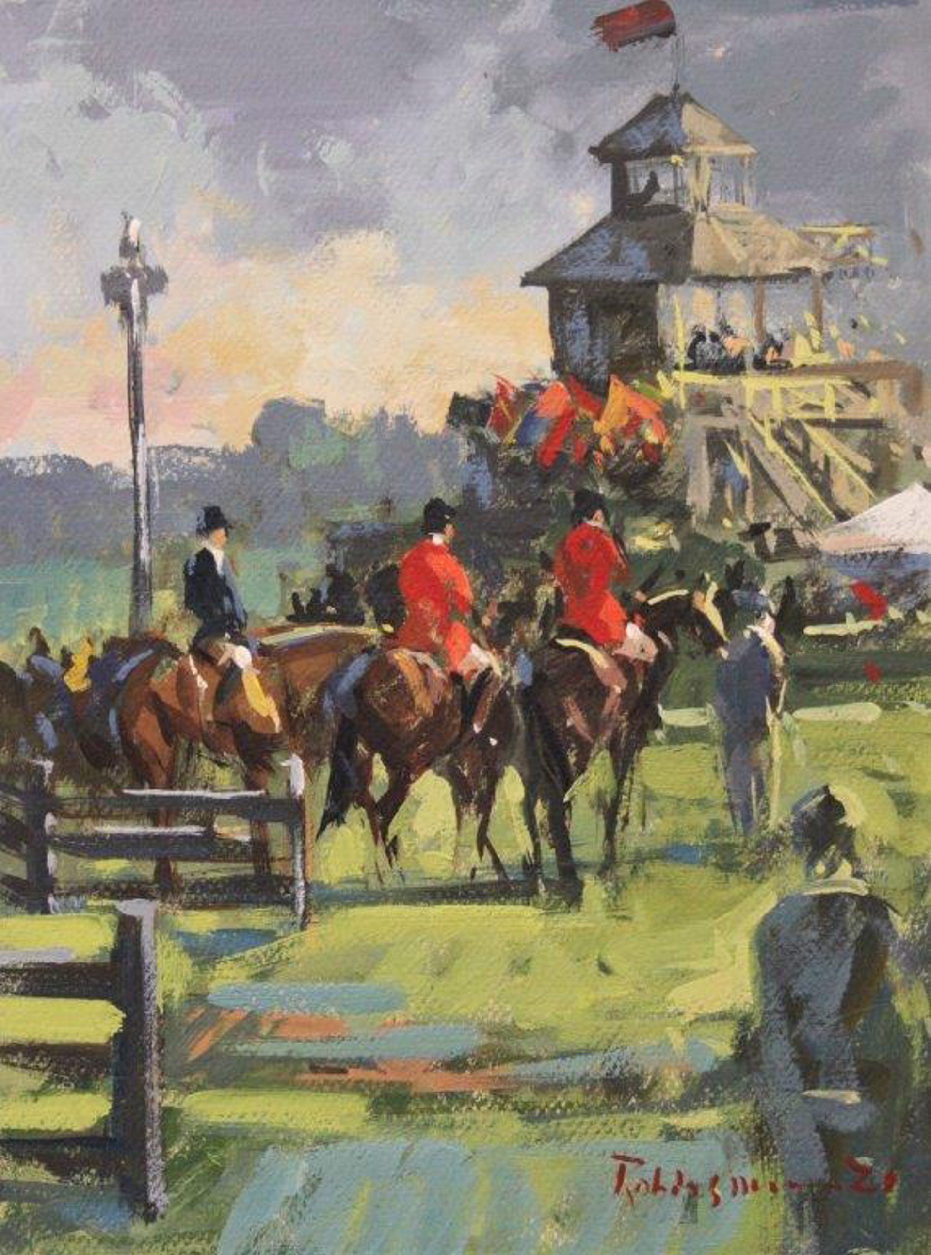 Gold Cup Outriders by Sam Robinson