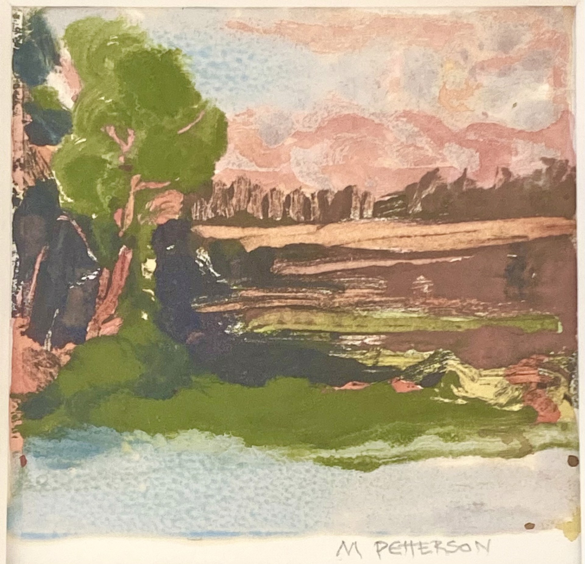 Lowcountry Marsh Study by Margaret Petterson