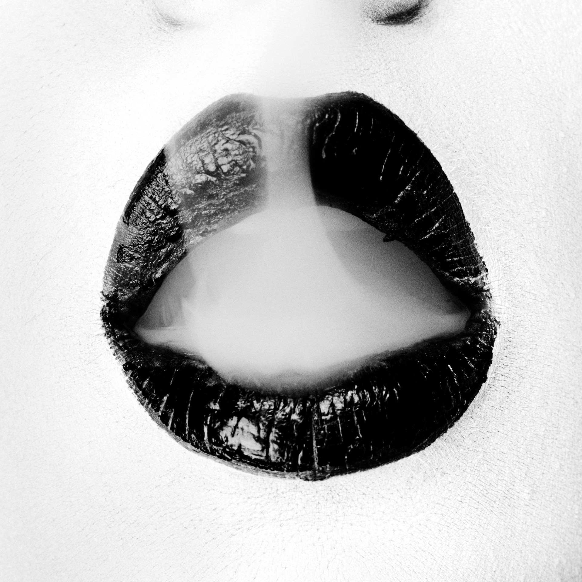 Smoke Lips by Tyler Shields