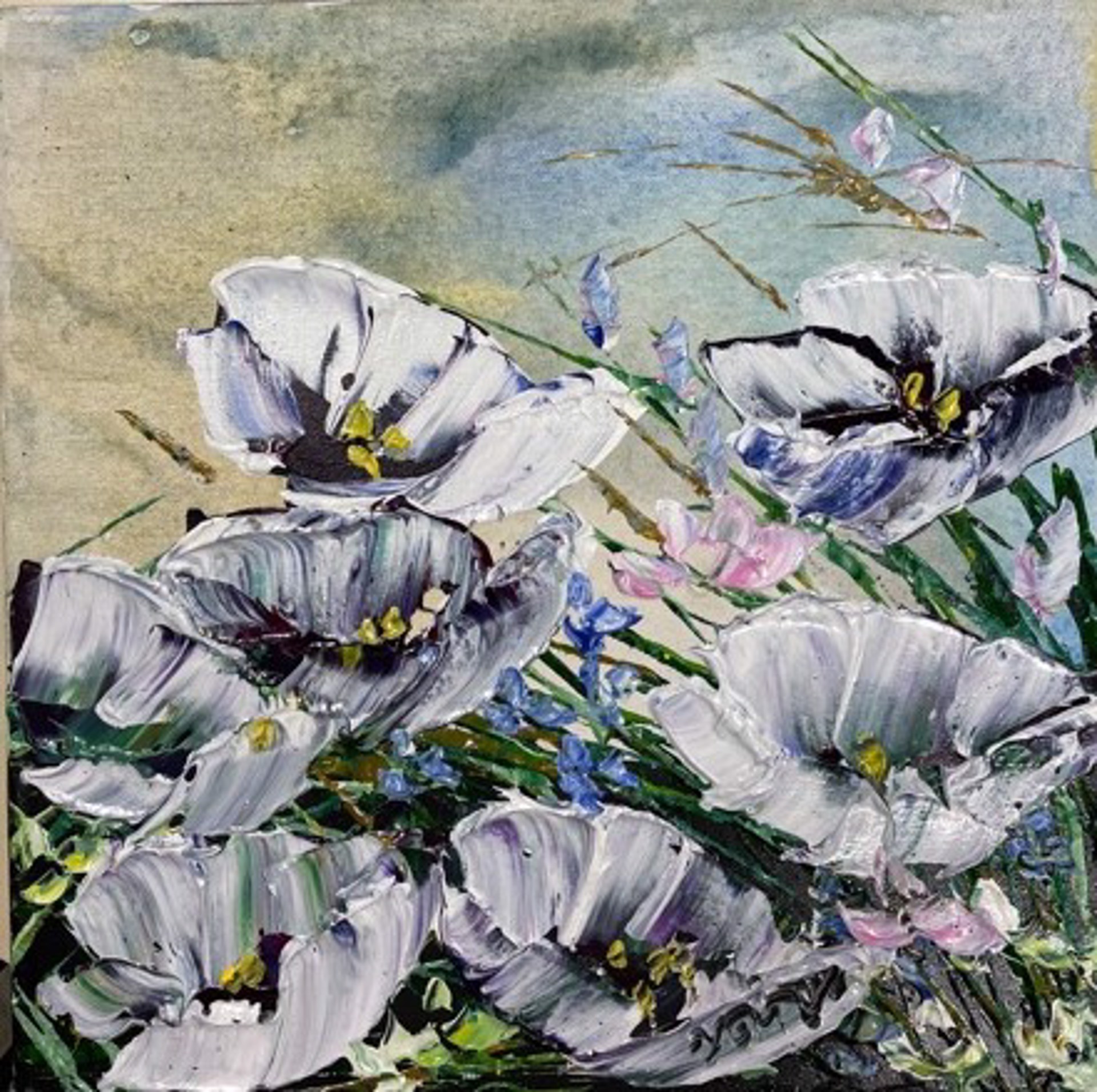 White Floral by Maya Eventov