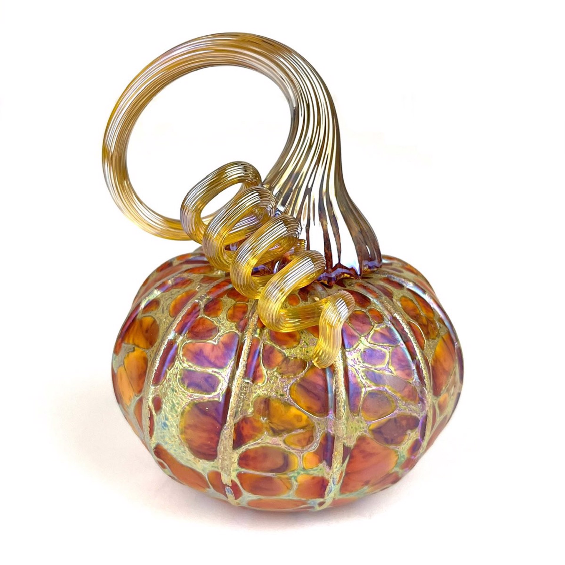 Small Harvest Pumpkin by Furnace Glass