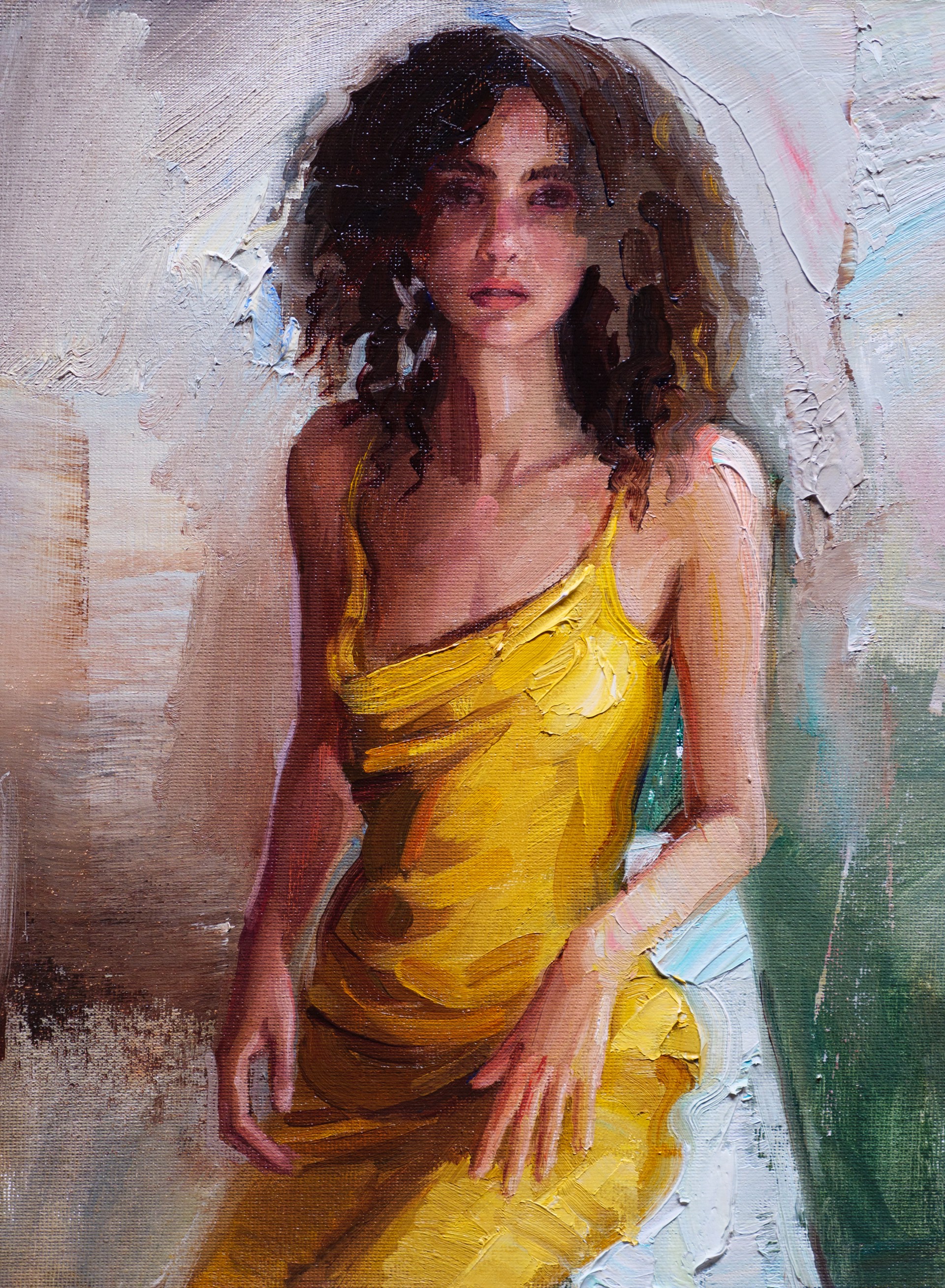 Gabriella in Yellow by Matt Talbert
