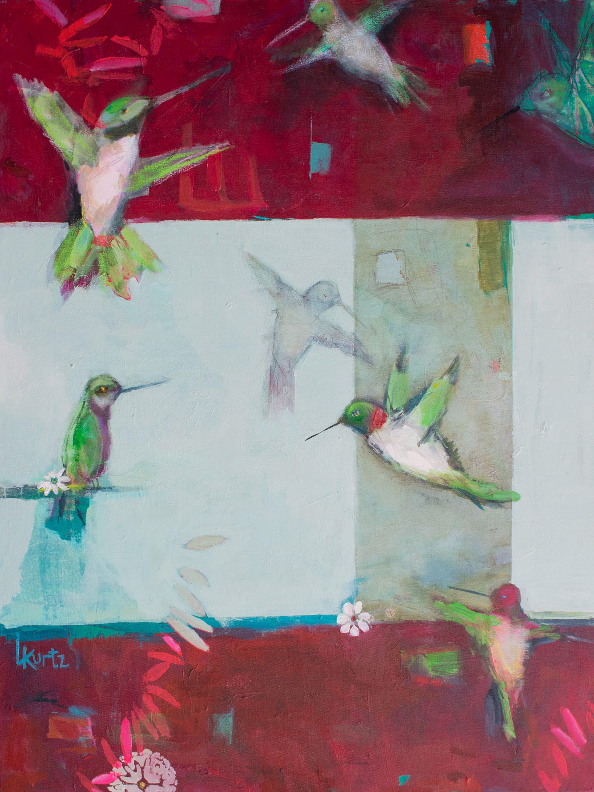 Hummingbird Punch by Lorra Kurtz
