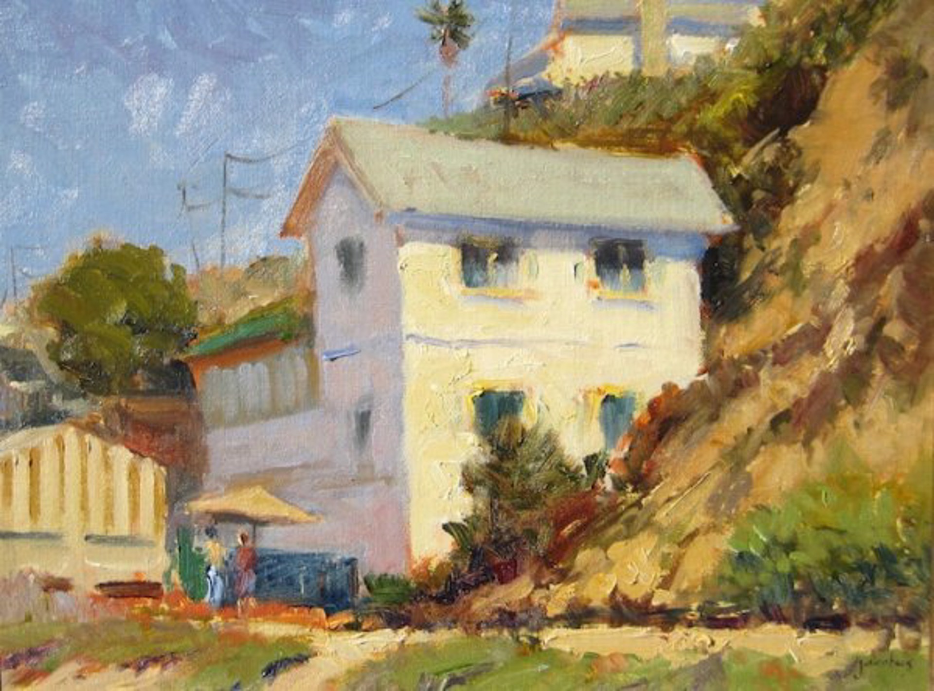 White House, Crystal Cove by Jacobus Baas