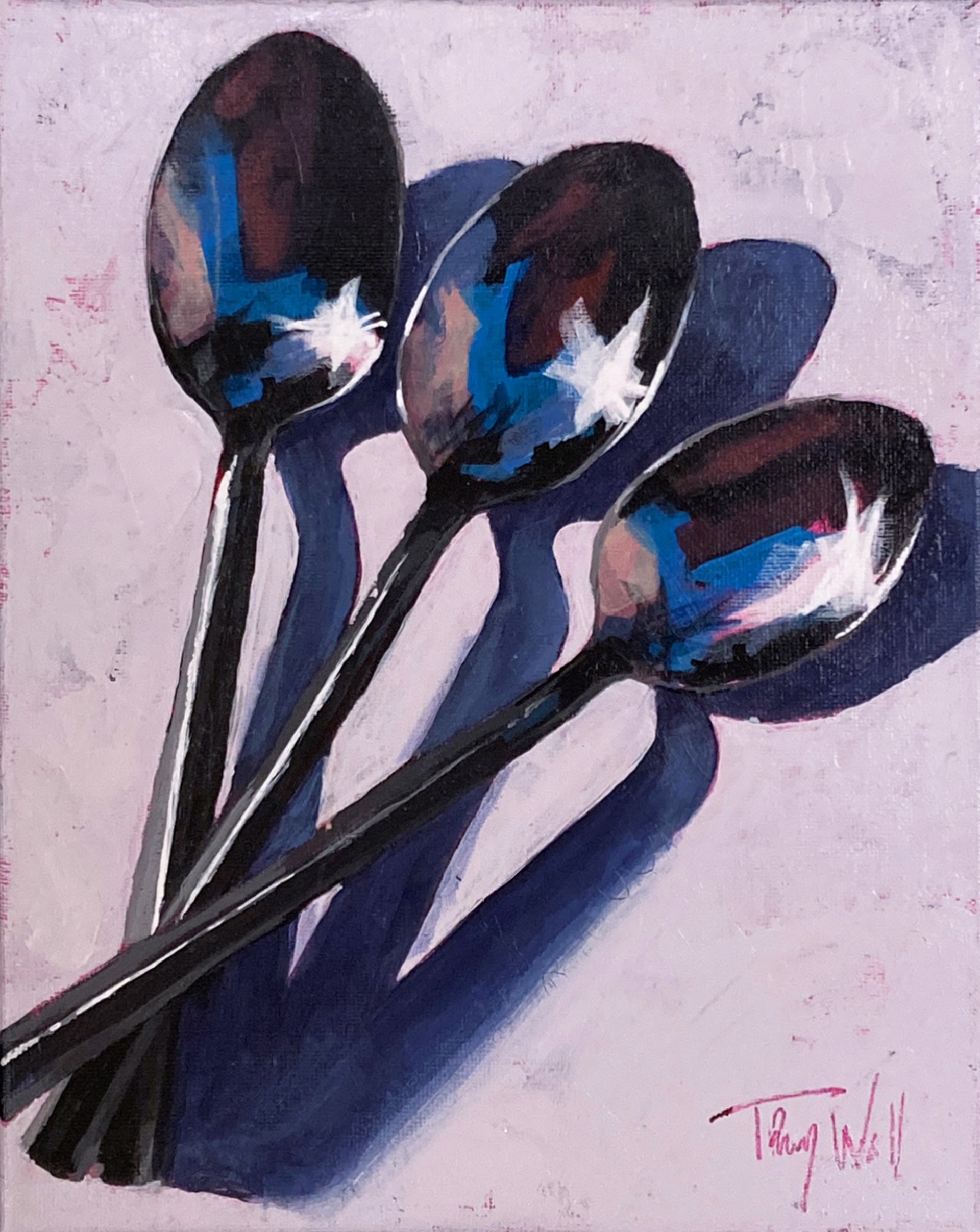 3 Spoons by Tracy Wall