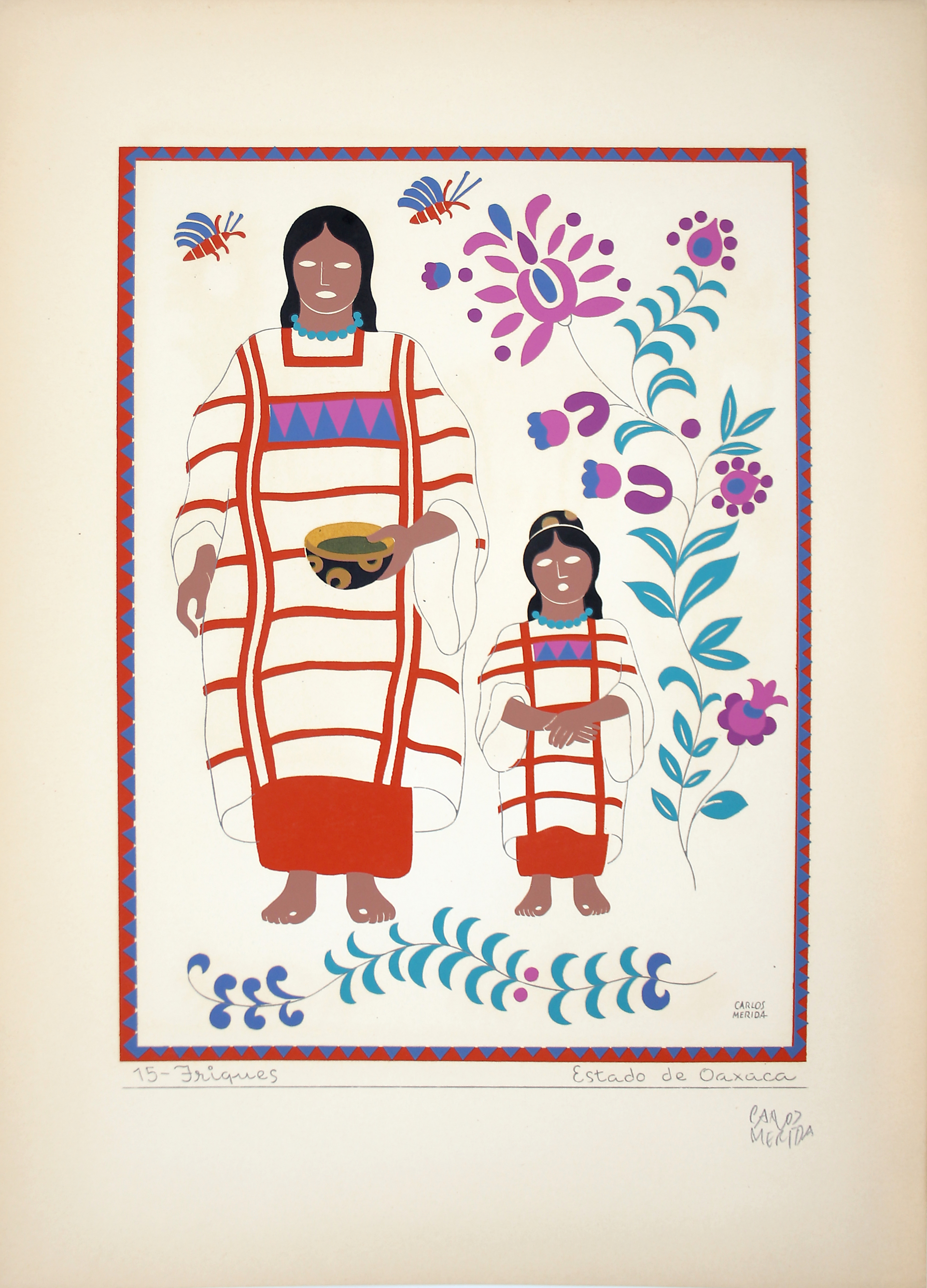 Triques, Estado de Oaxaca by Carlos Mérida