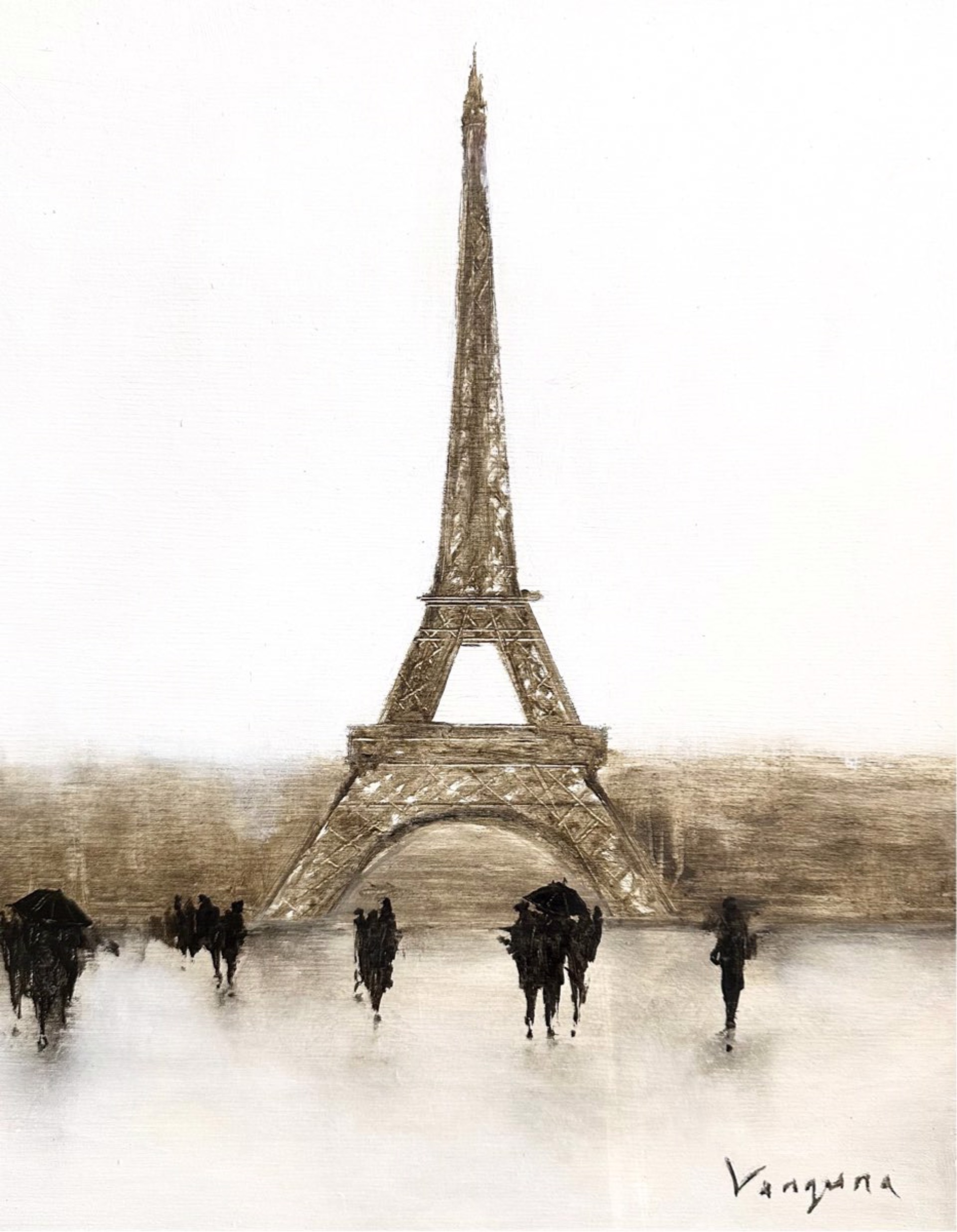 Eiffel Tower by Ellie Vergura