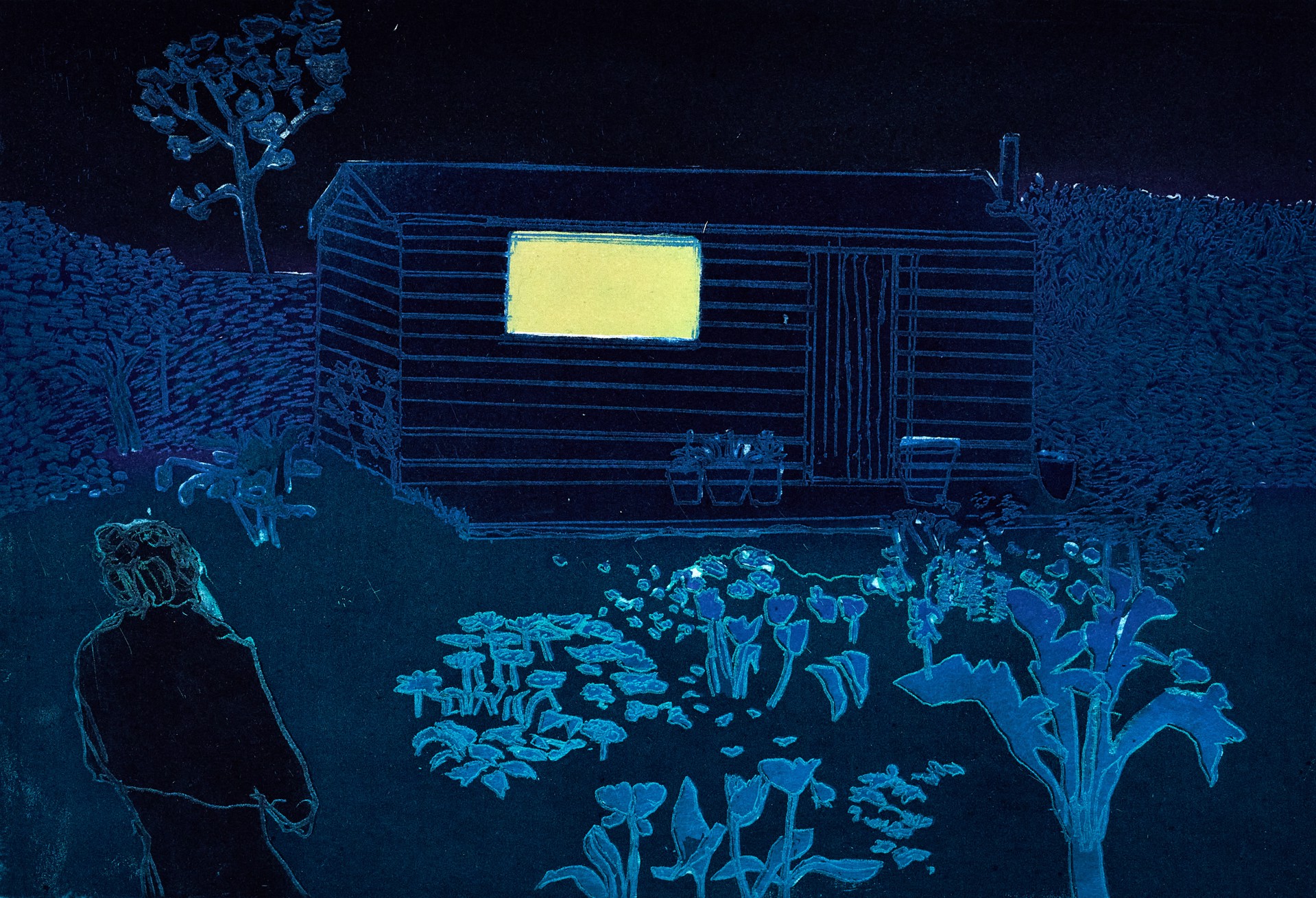 Night Studio by Tom Hammick
