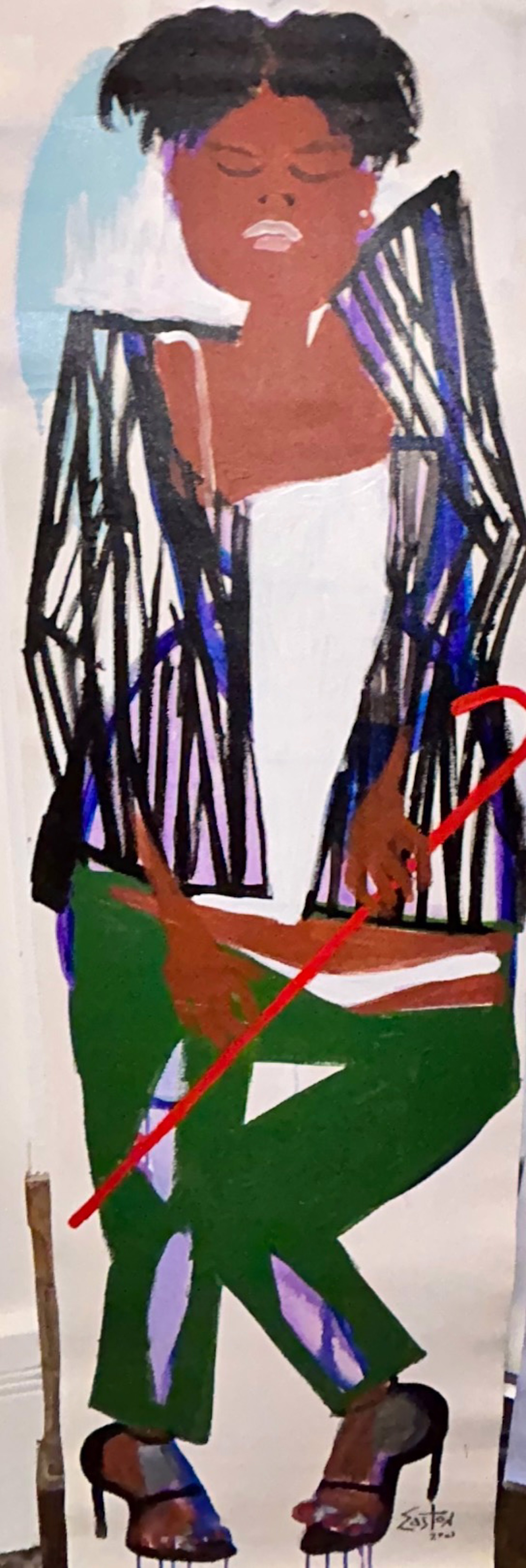 "Sister Dances in Green" by Easton Davy