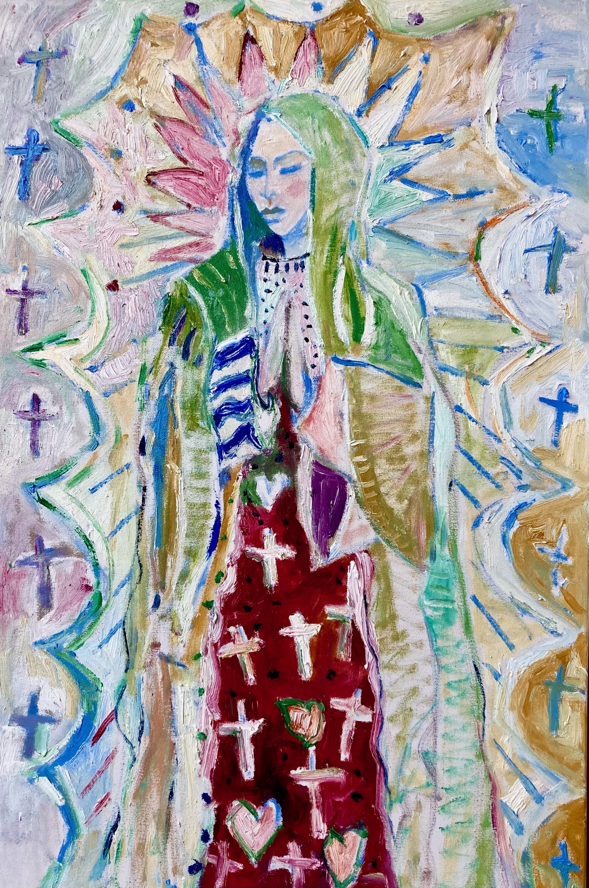 La Virgin De Guadalupe by Brad Smith