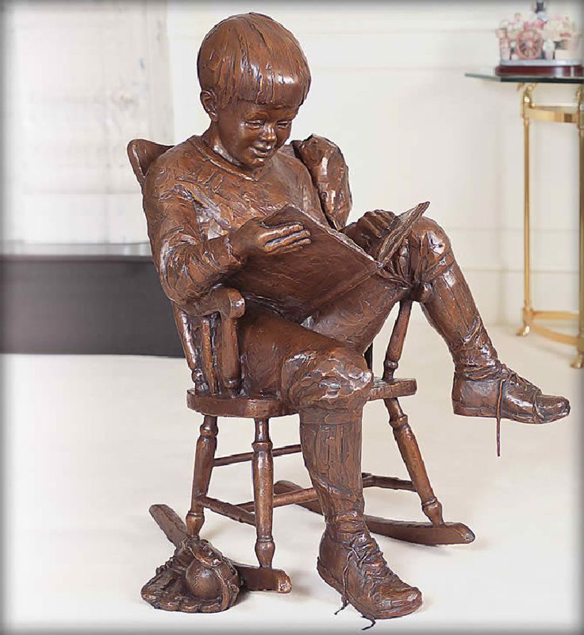 Time Out Boy by Gary Lee Price (sculptor)