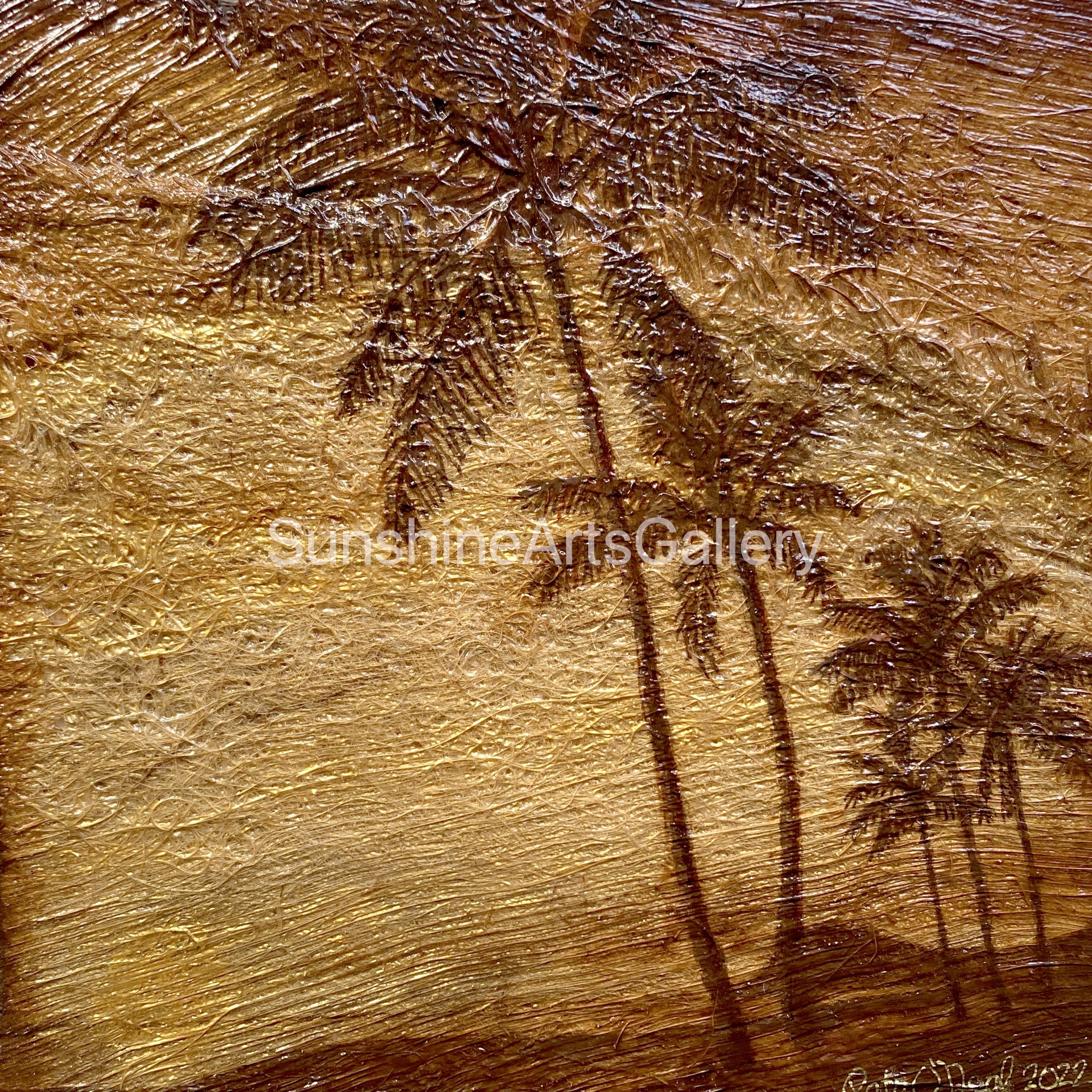 Nanakuli Palms by Pati O'Neal