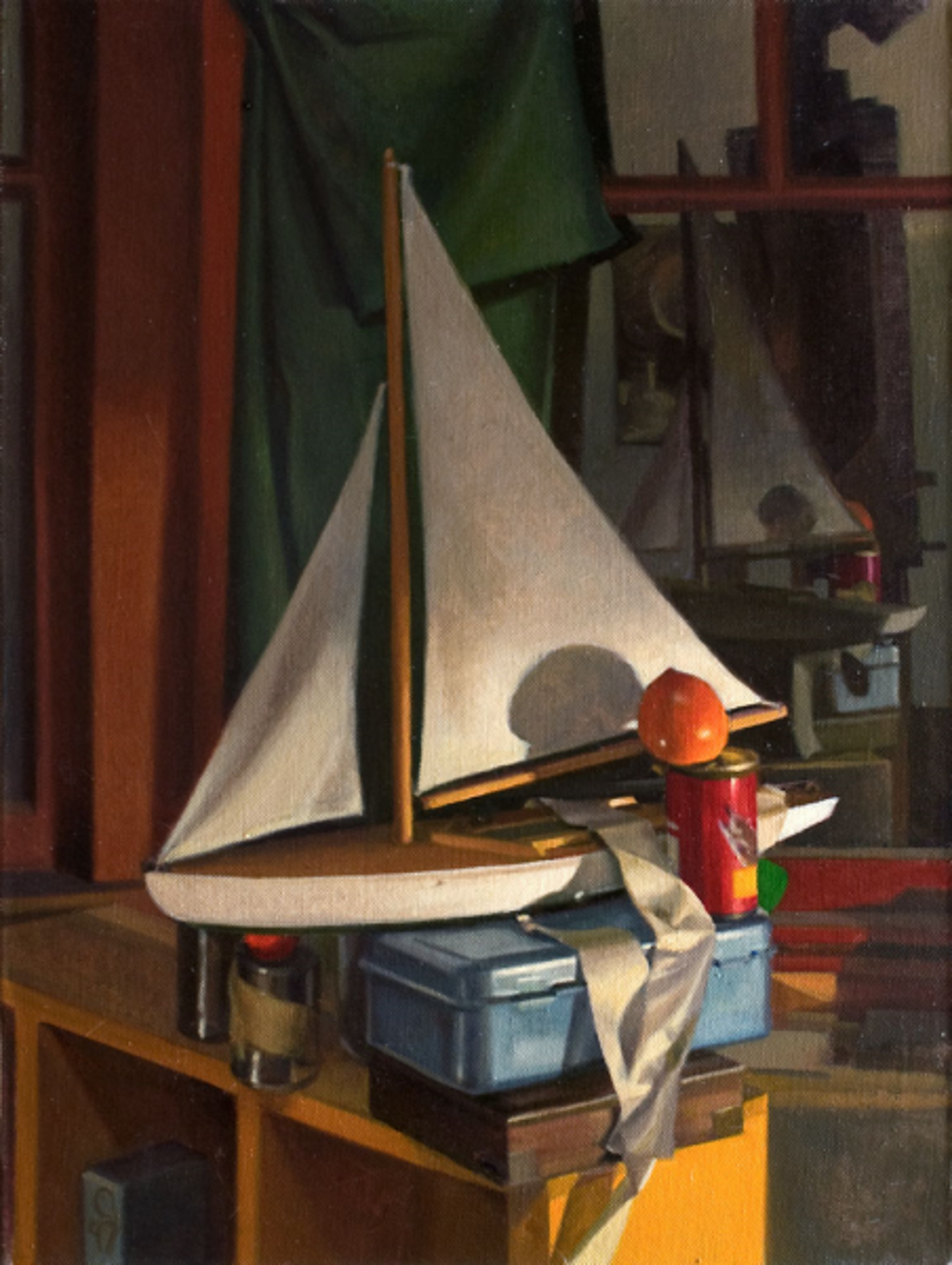 Toy Sailboat by Ocean Quigley