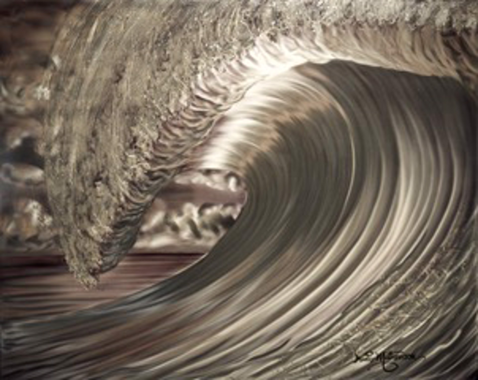 Ocean Swell by Dennis Mathewson