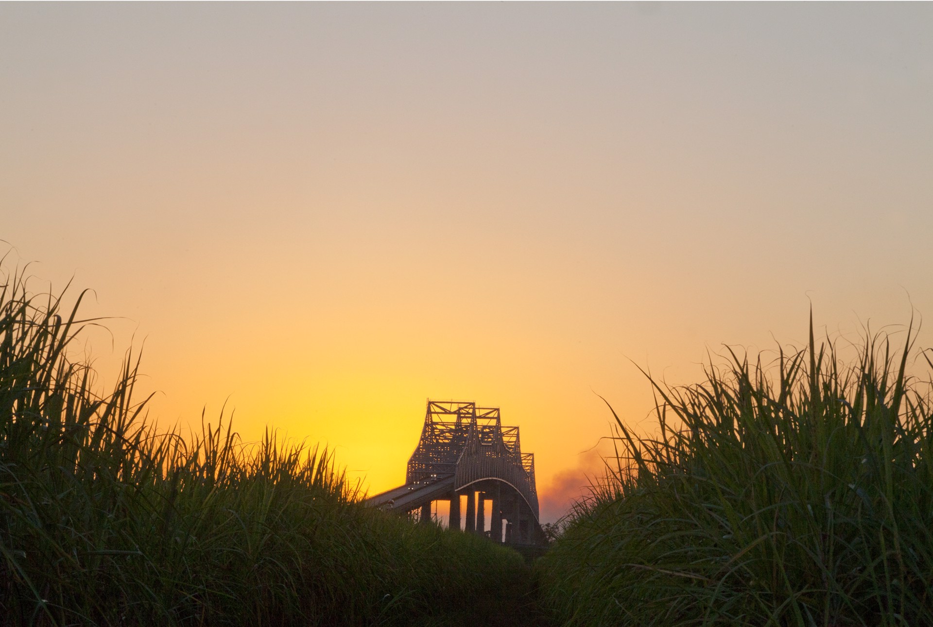 Sunrise Bridge after Sundown (unframed) by Philip Gould