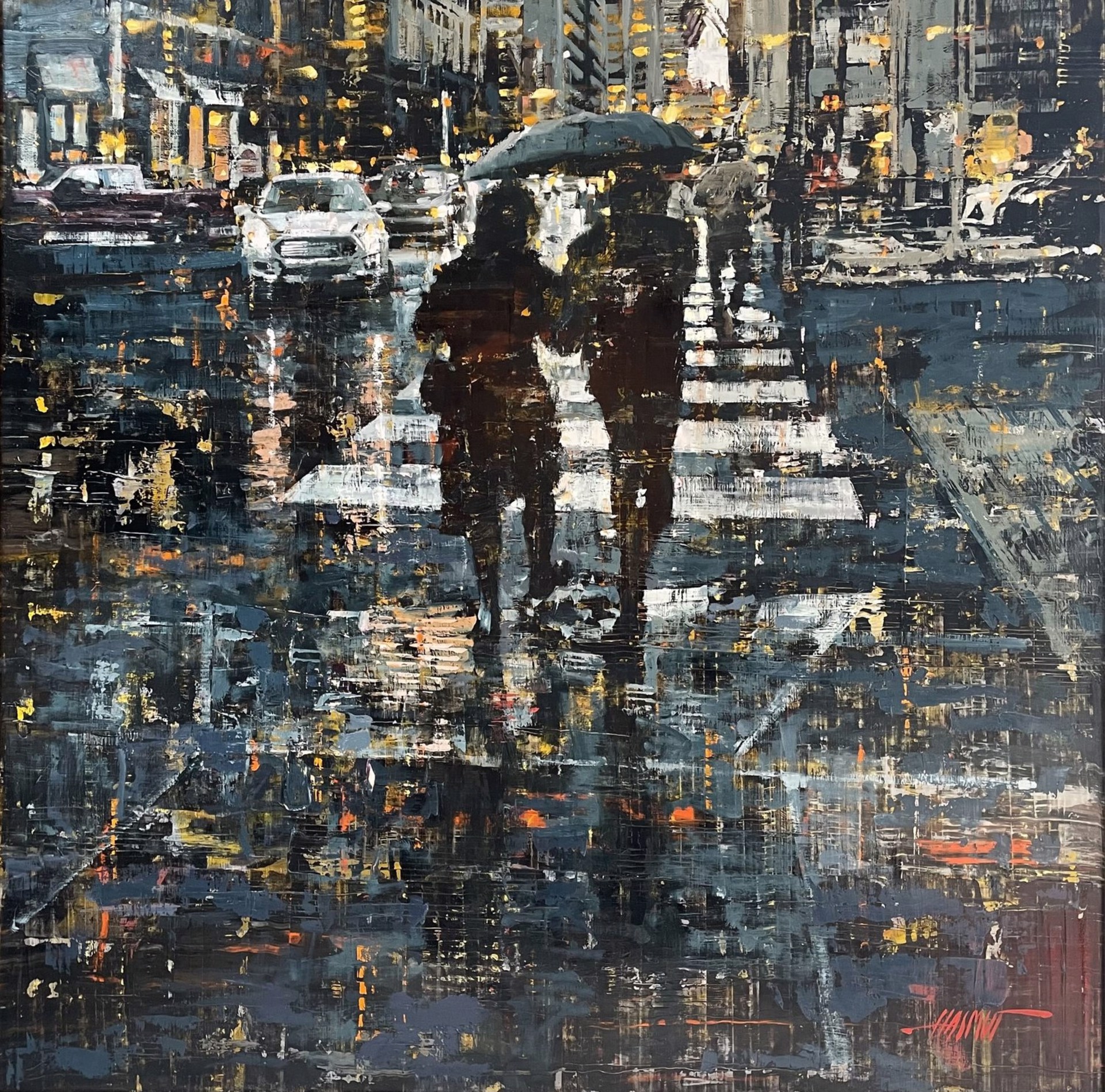 Cross Walk by Ali Hasmut | AiBo Gallery