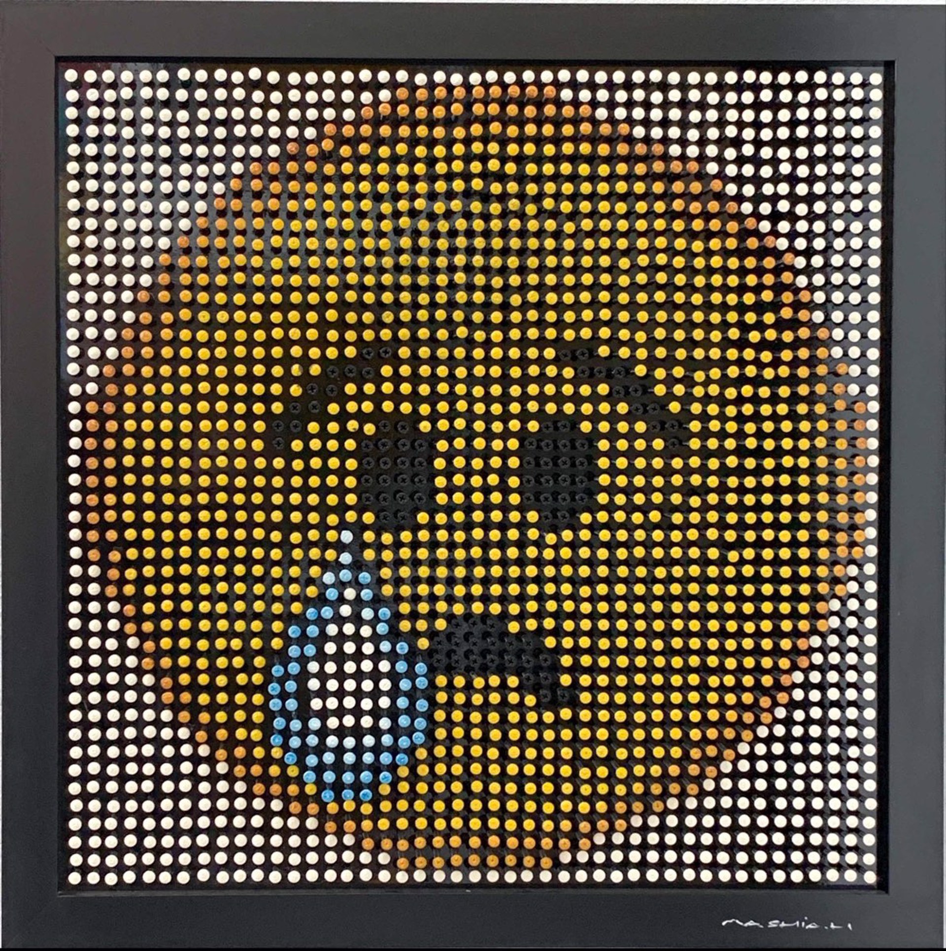 "Emoji-Crying Face" by "Screw Art Board" by Efi Mashiah