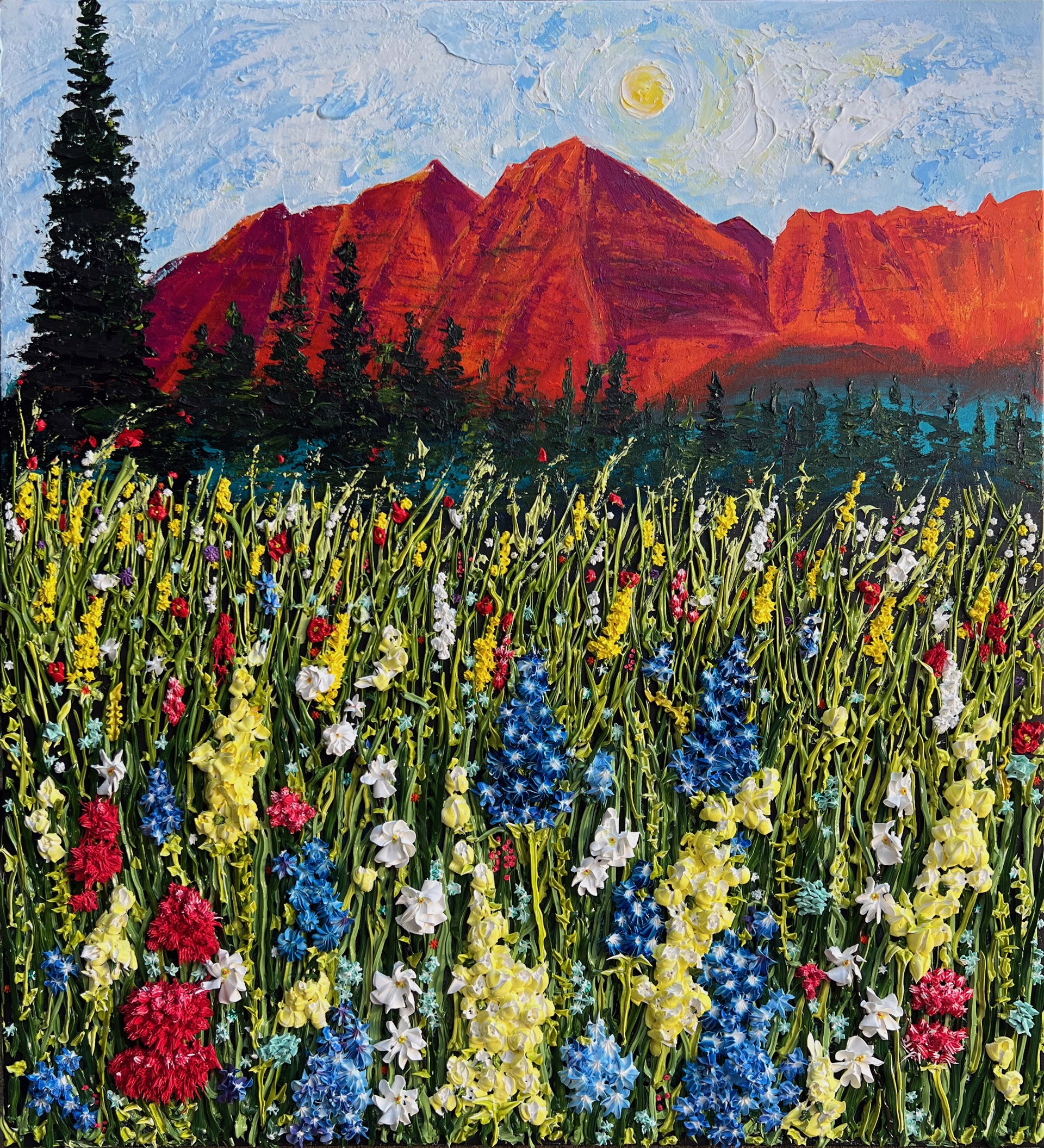 Aspen Wildflowers by Judith Dunbar