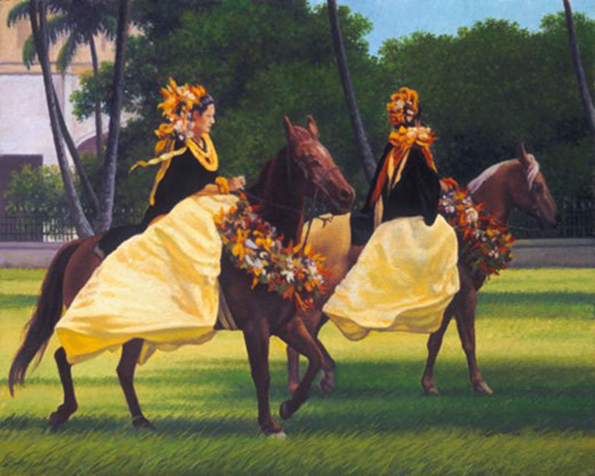 Paʻu Riders by Gary Reed