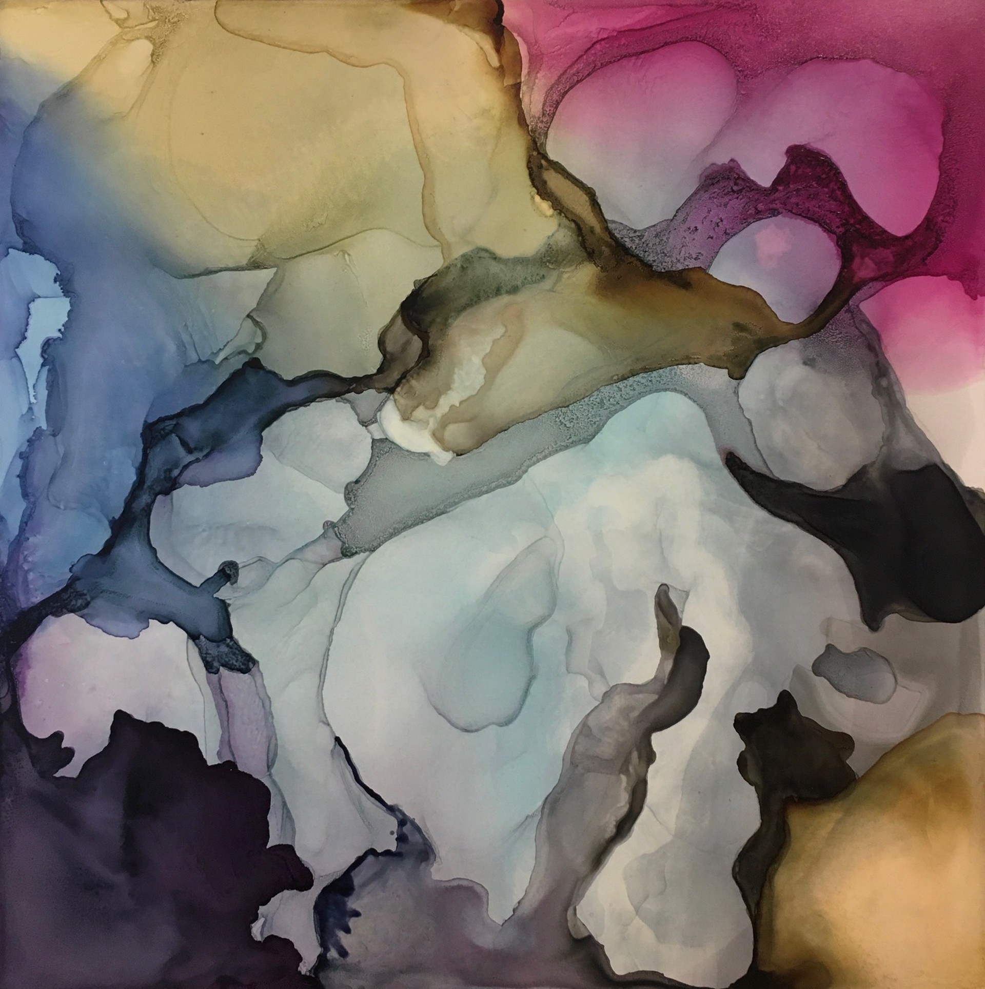 Purple Waters by Estelle Chojnicki