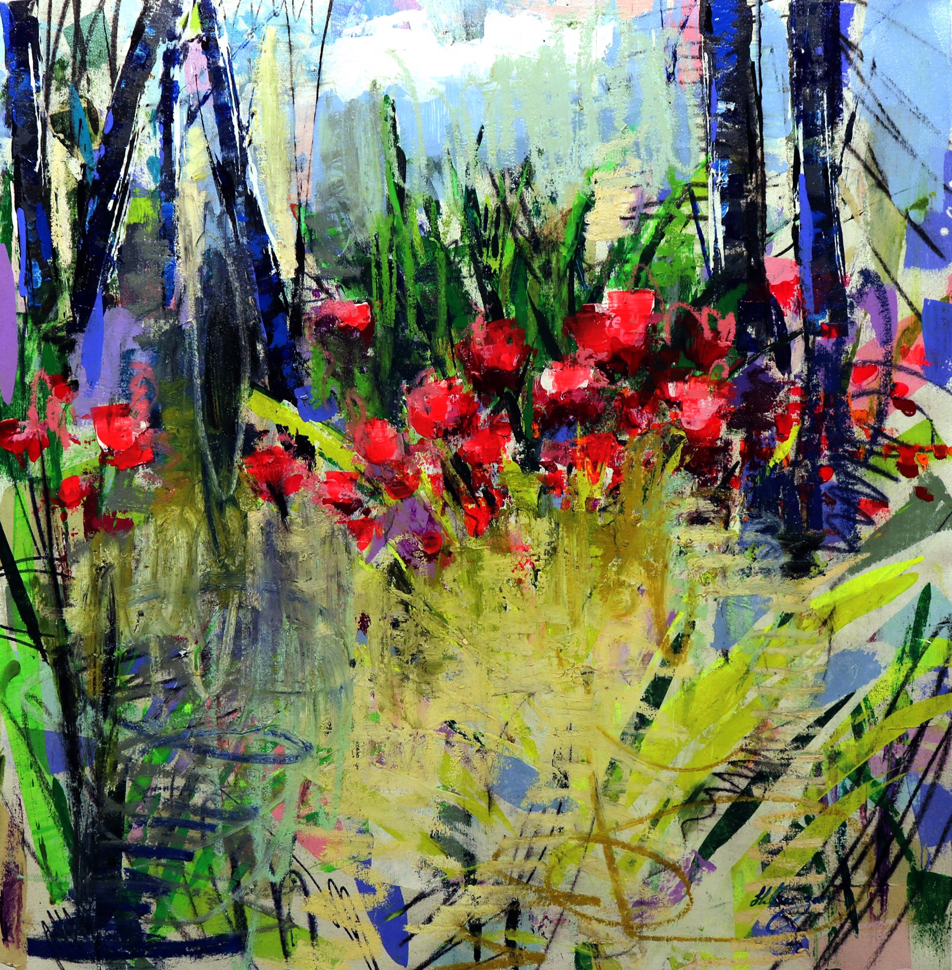Jardin I by Helen Zarin