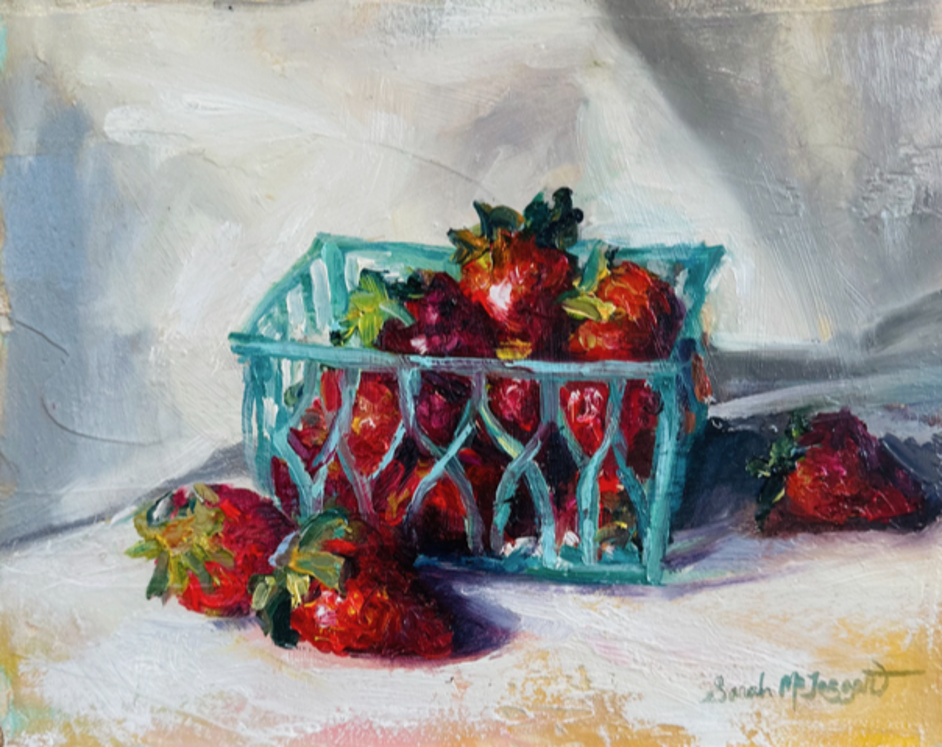 Strawberries by Sarah McTaggart