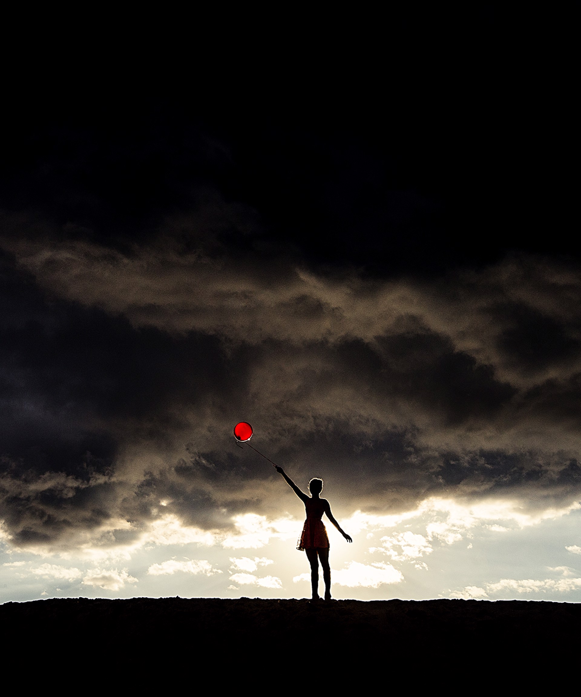 Red Balloon by Tyler Shields