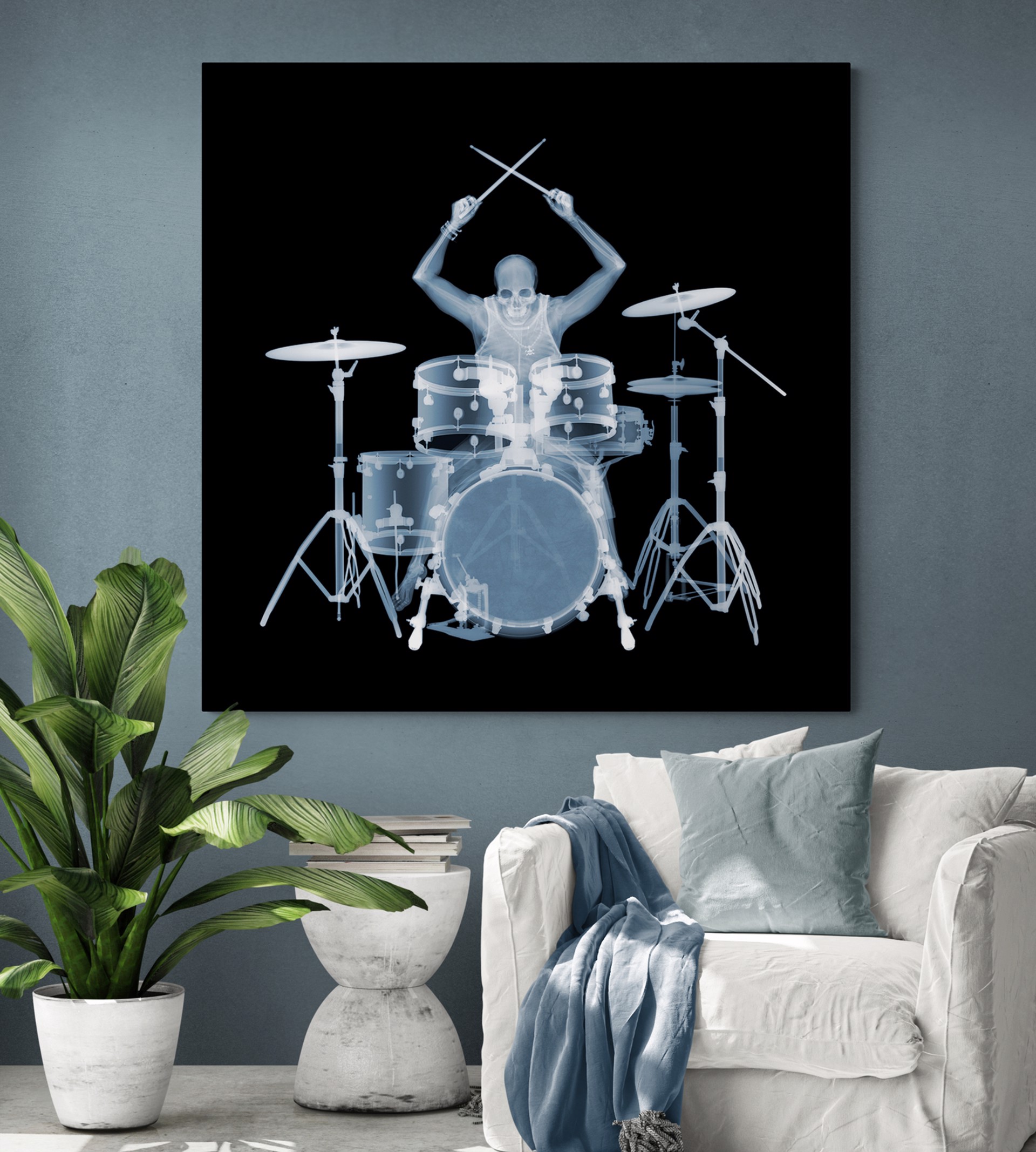 Drummin' by Nick Veasey