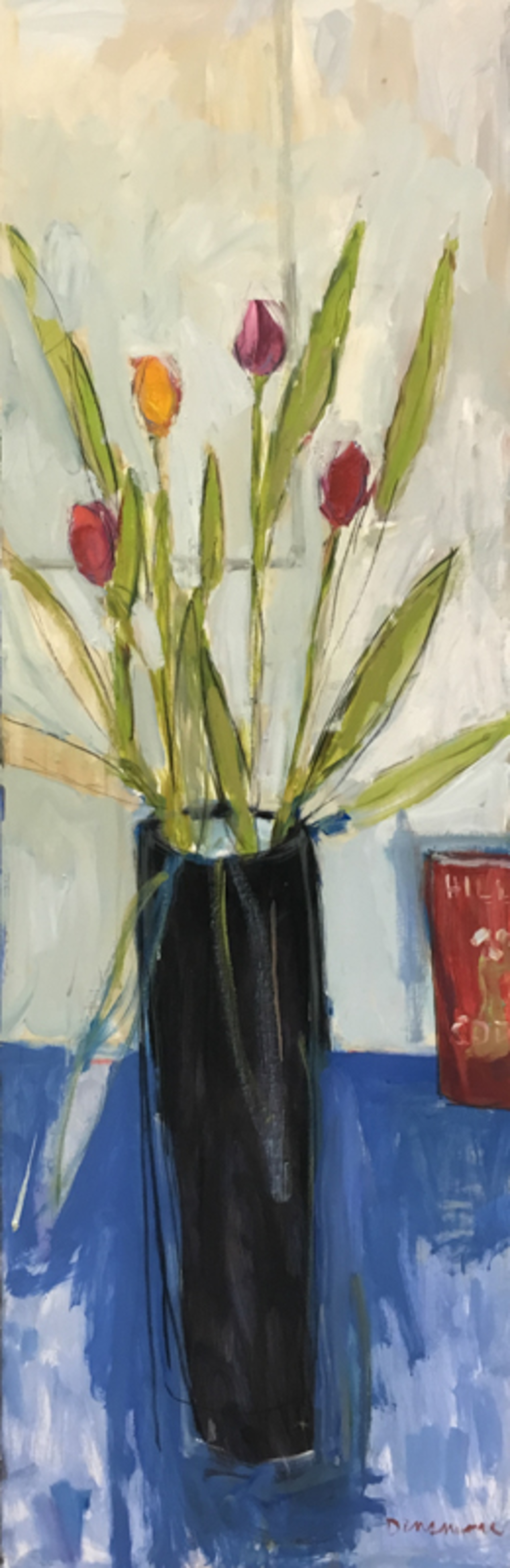 Still Life with Tulips by Stephen Dinsmore