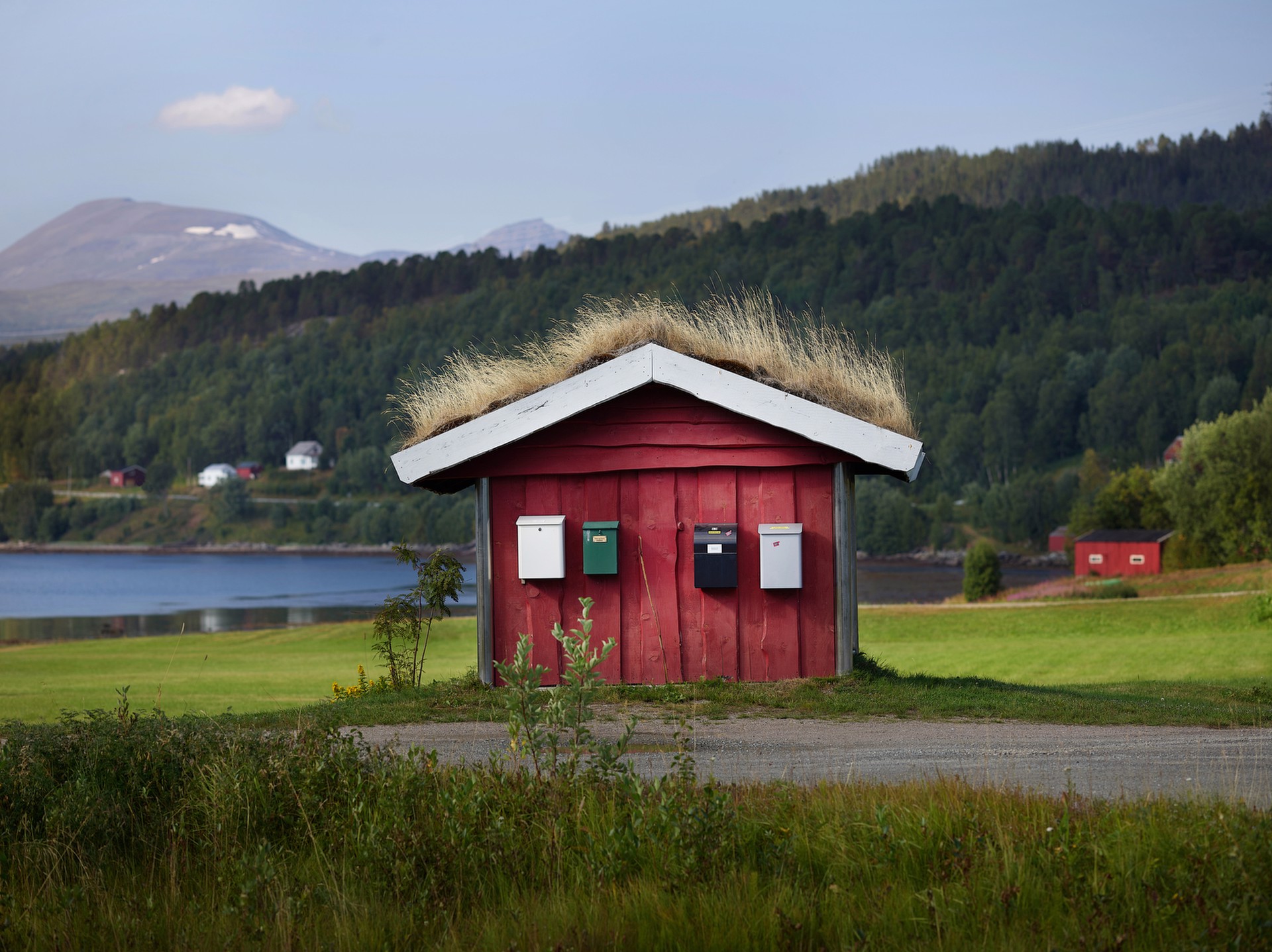 Mailbox, Mestervik, Norway by R. J. Kern