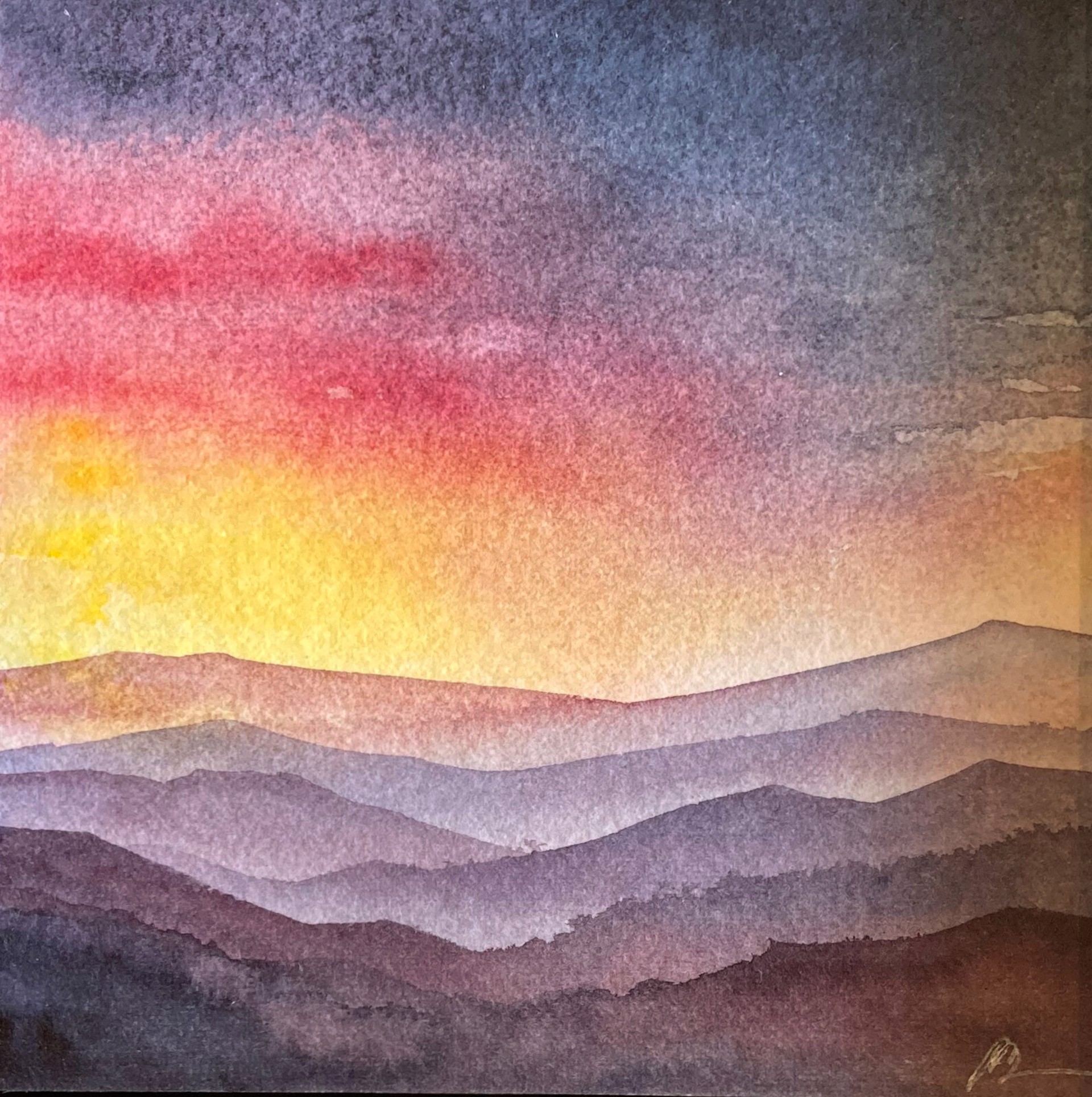 Sunrise # 1 by Bronwen McCormick