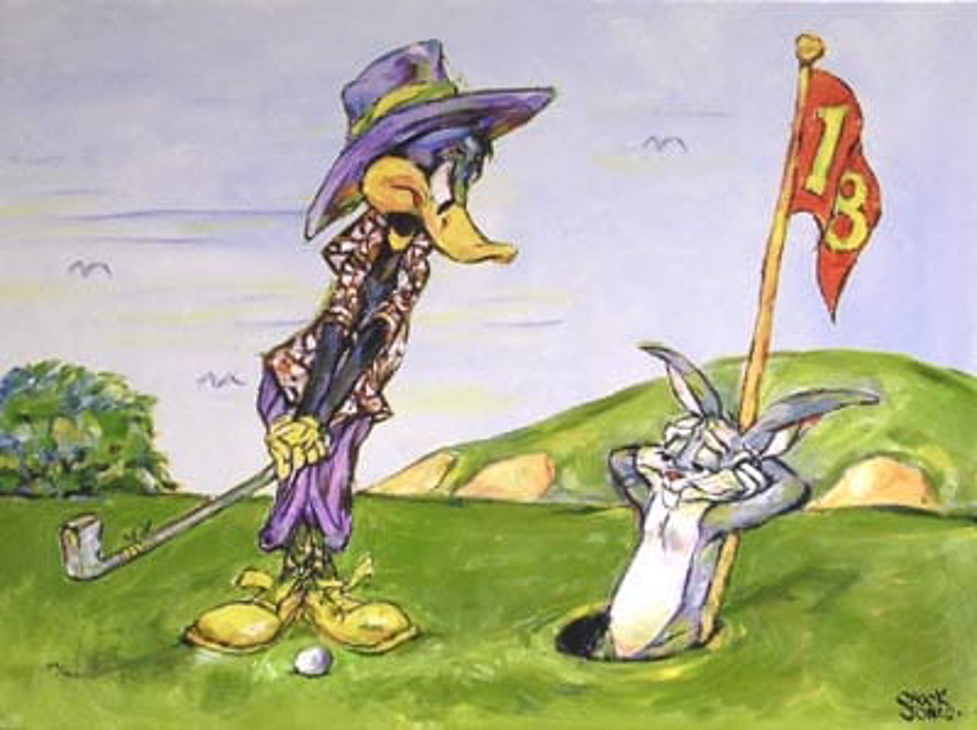 Hare Hazard by Chuck Jones