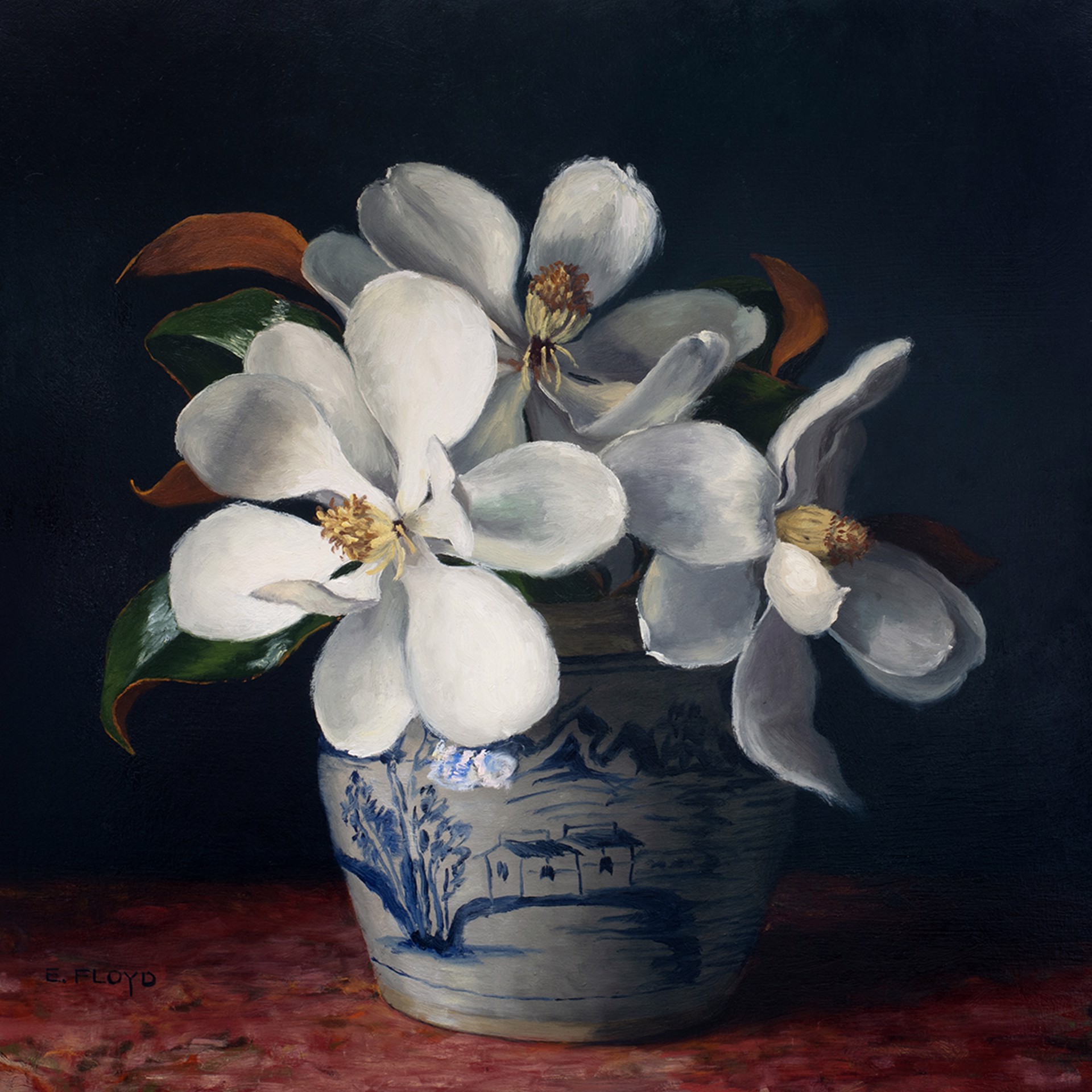 Magnolias by Elizabeth Floyd