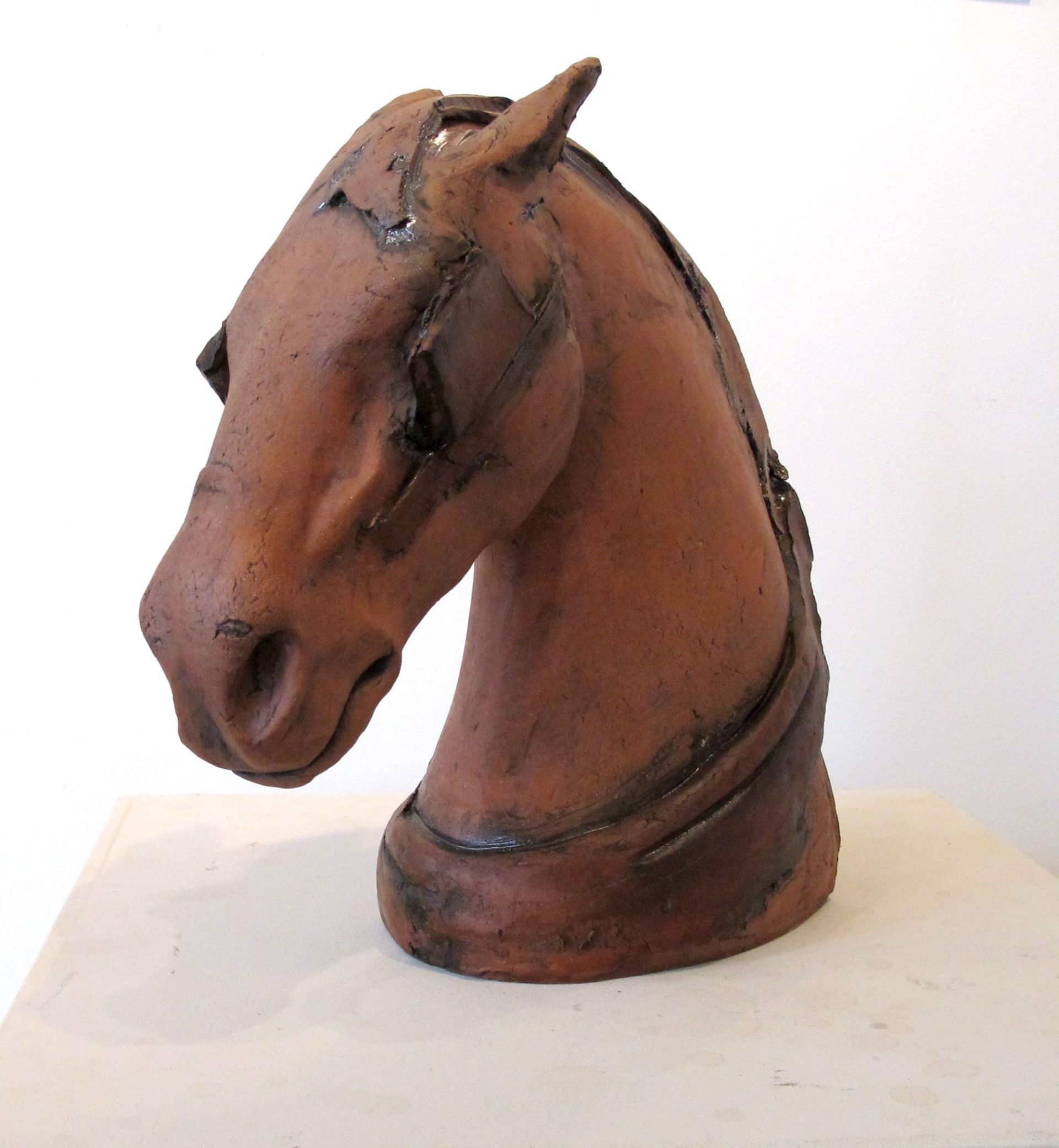 Red Horse Head by Meagan Kieffer