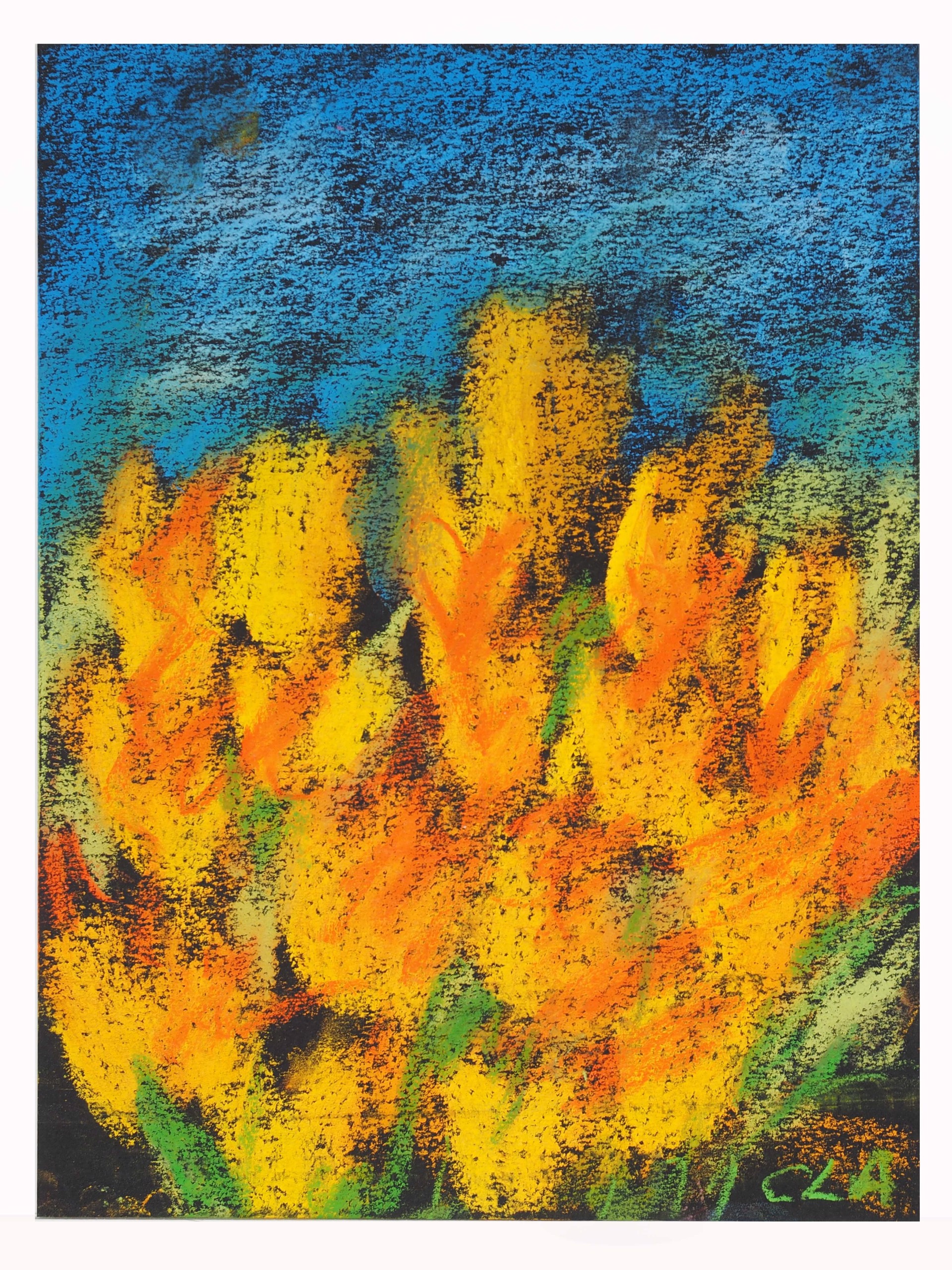 Yellow tulips by Carole LaRoche