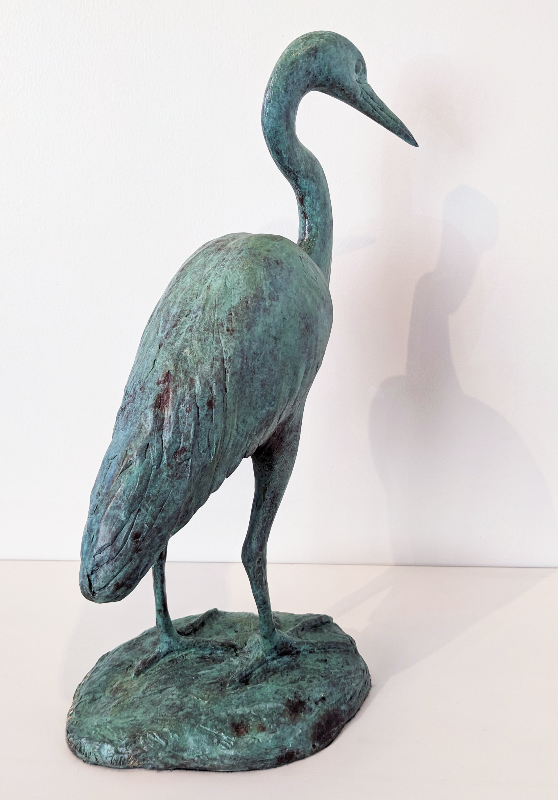 Heron (Greta) by Cathy Ferrell