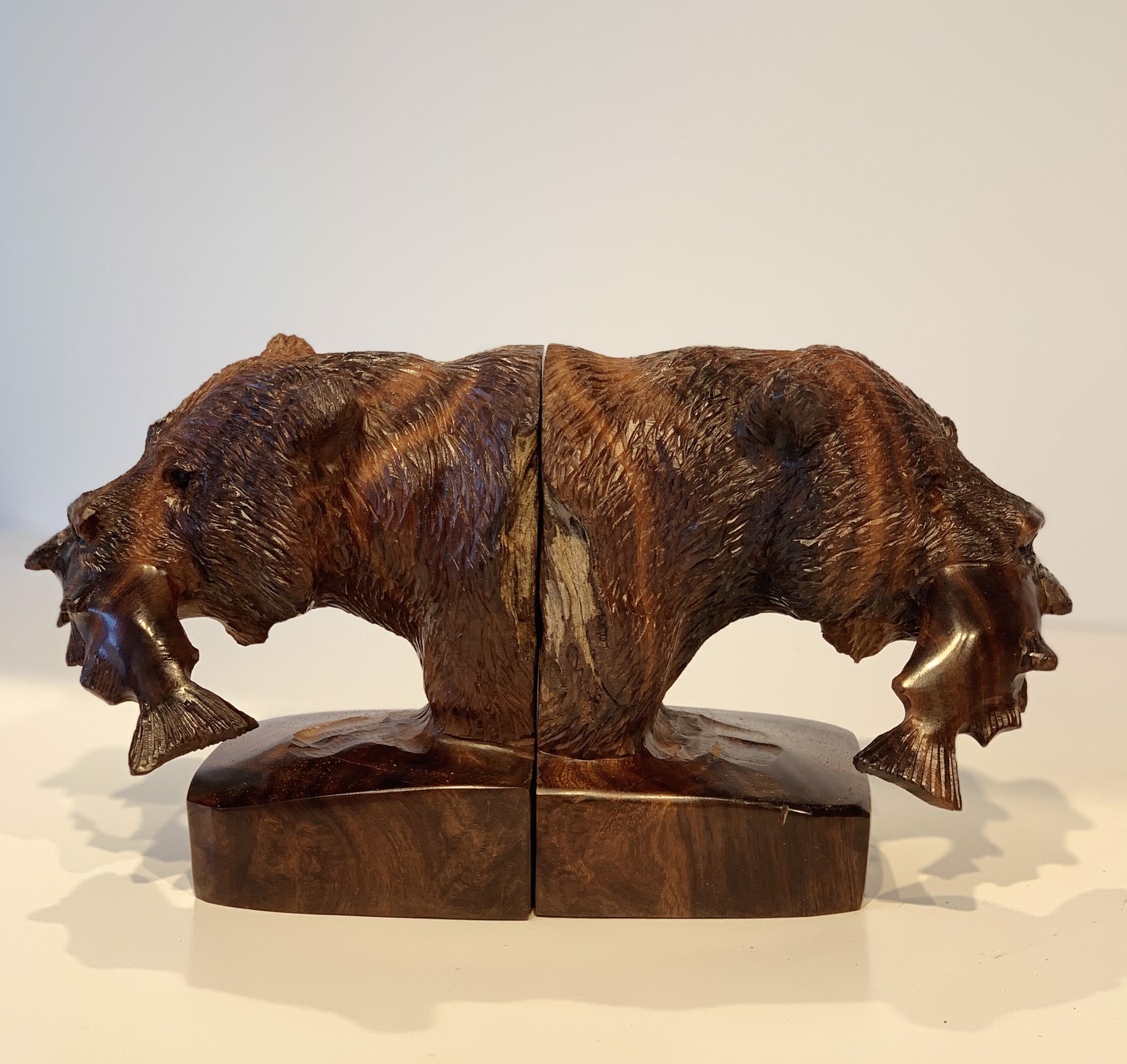 Bear Bookends by Thomas Suby