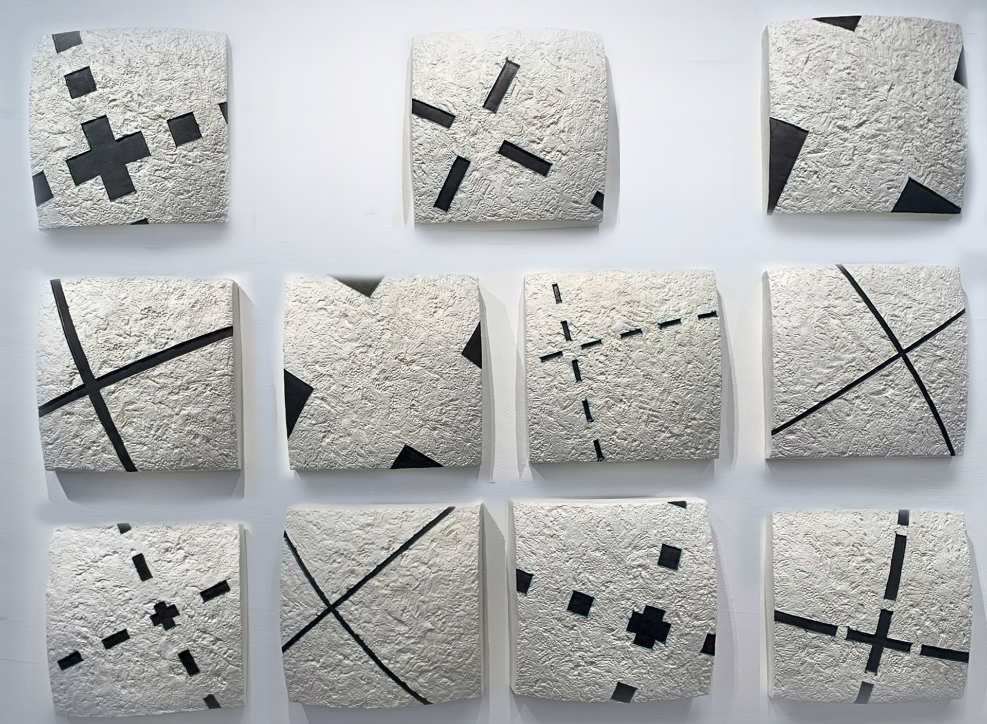 Series X (11 Panels) by Gregor Turk